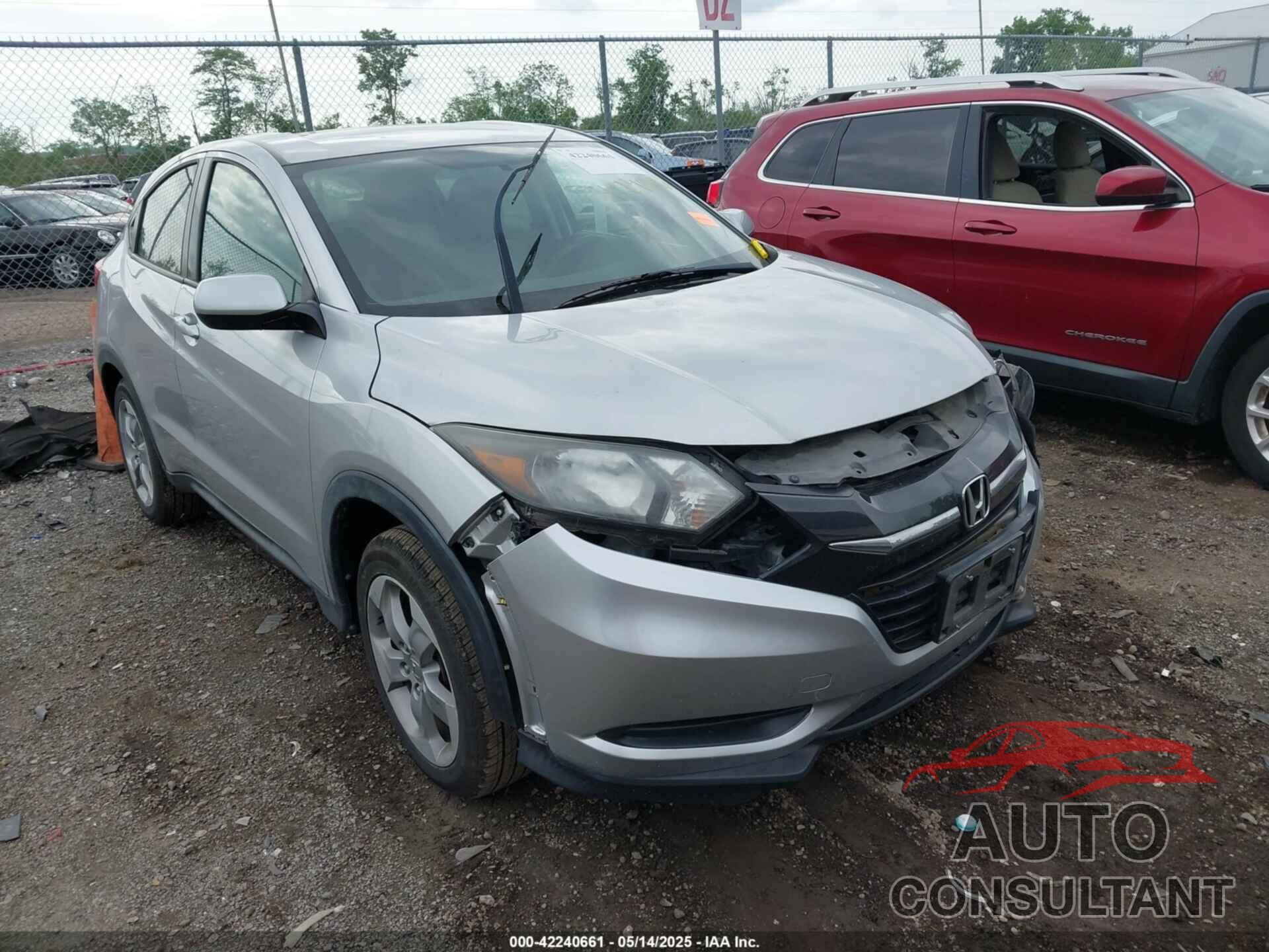 HONDA HR-V 2016 - 3CZRU6H35GM758768