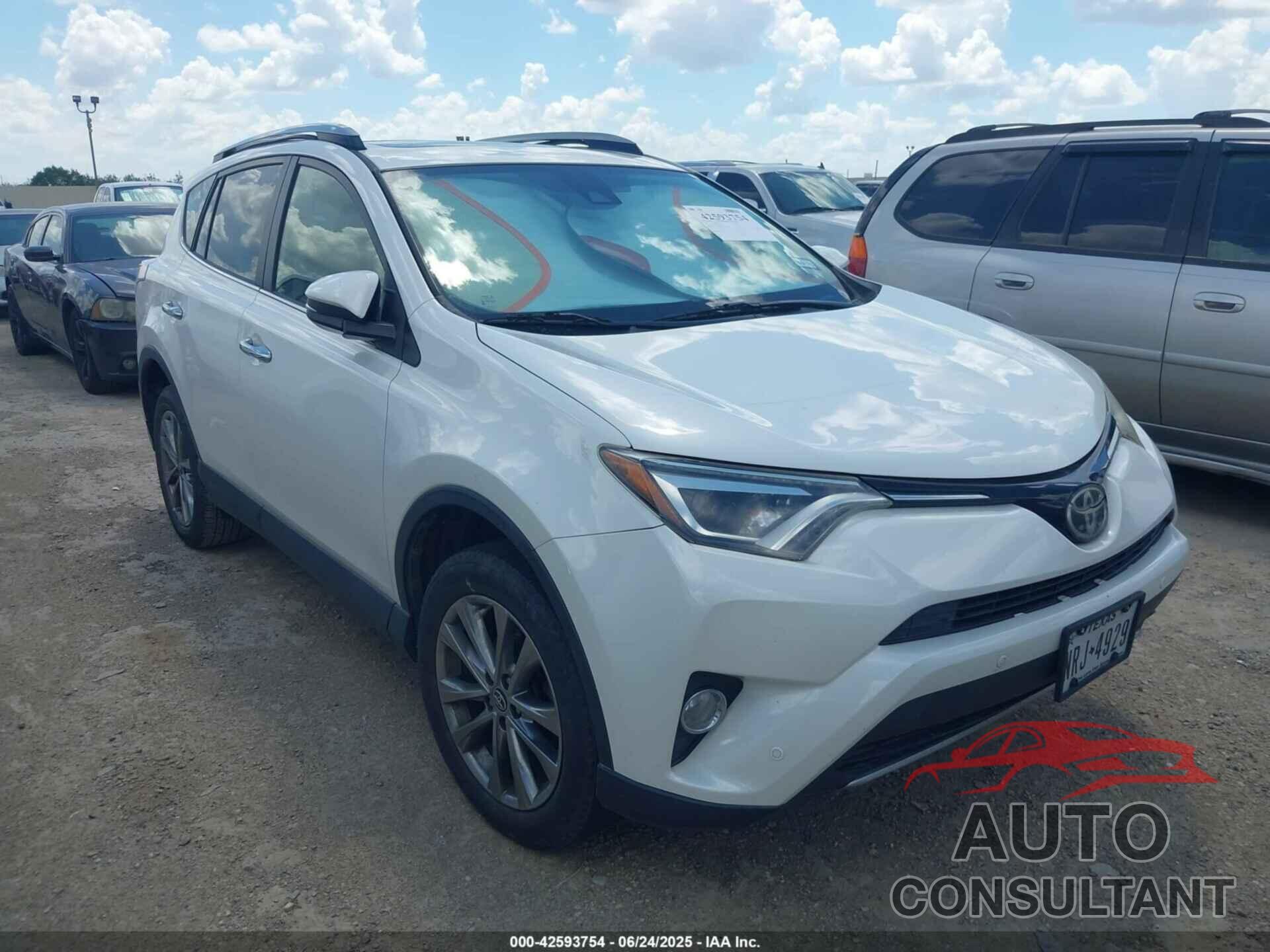 TOYOTA RAV4 2017 - JTMYFREV7HJ128574
