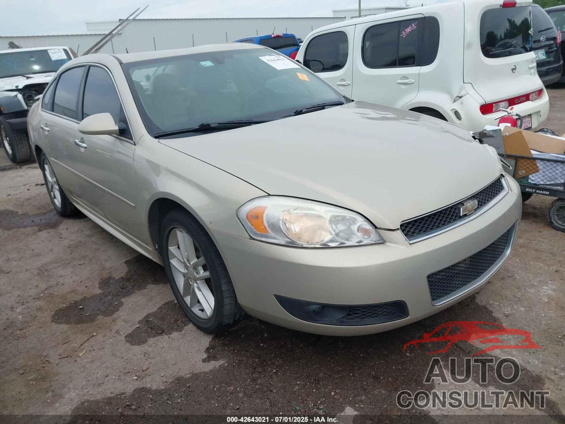 CHEVROLET IMPALA 2012 - 2G1WC5E38C1200224