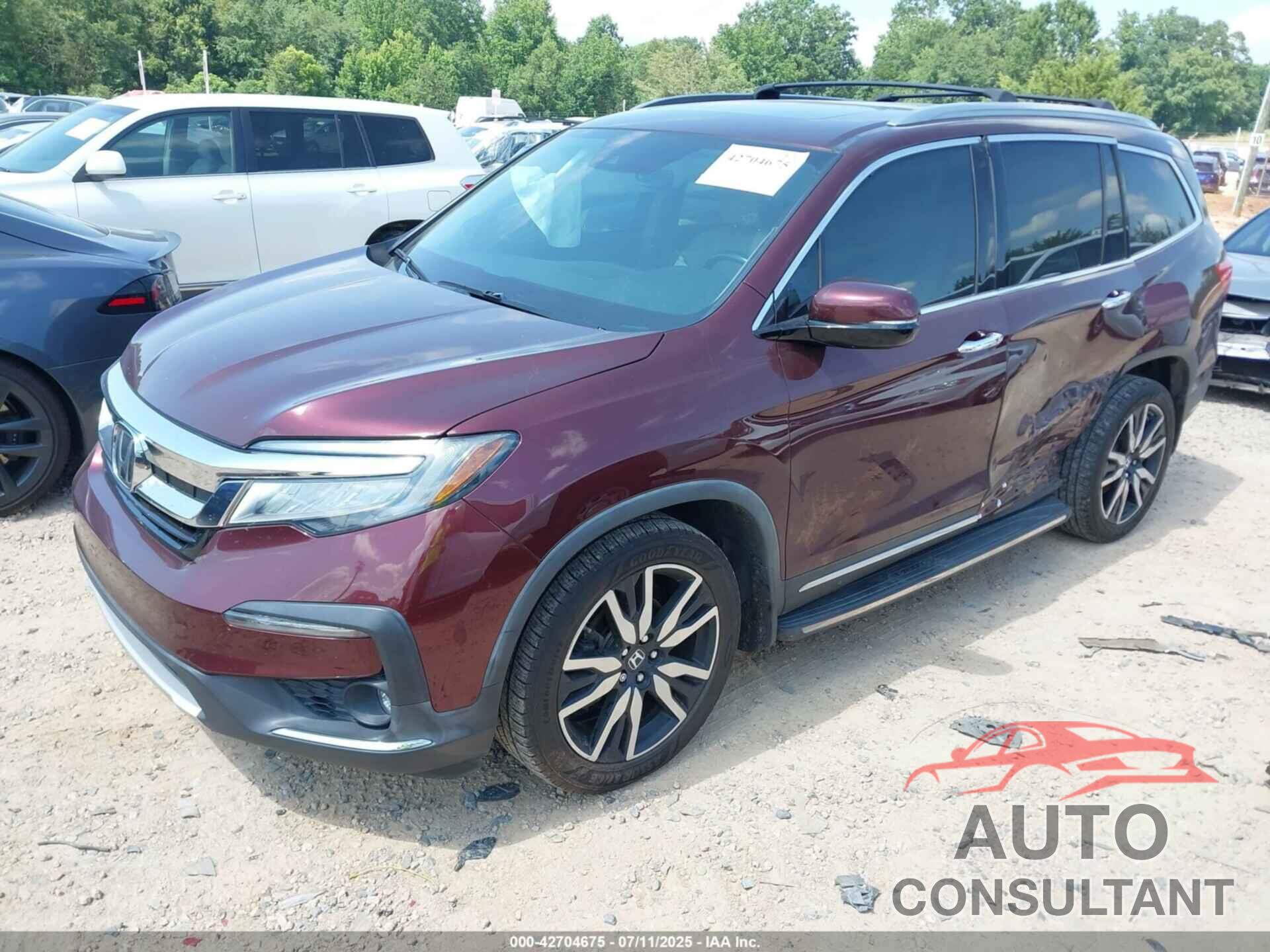 HONDA PILOT 2020 - 5FNYF6H08LB050871