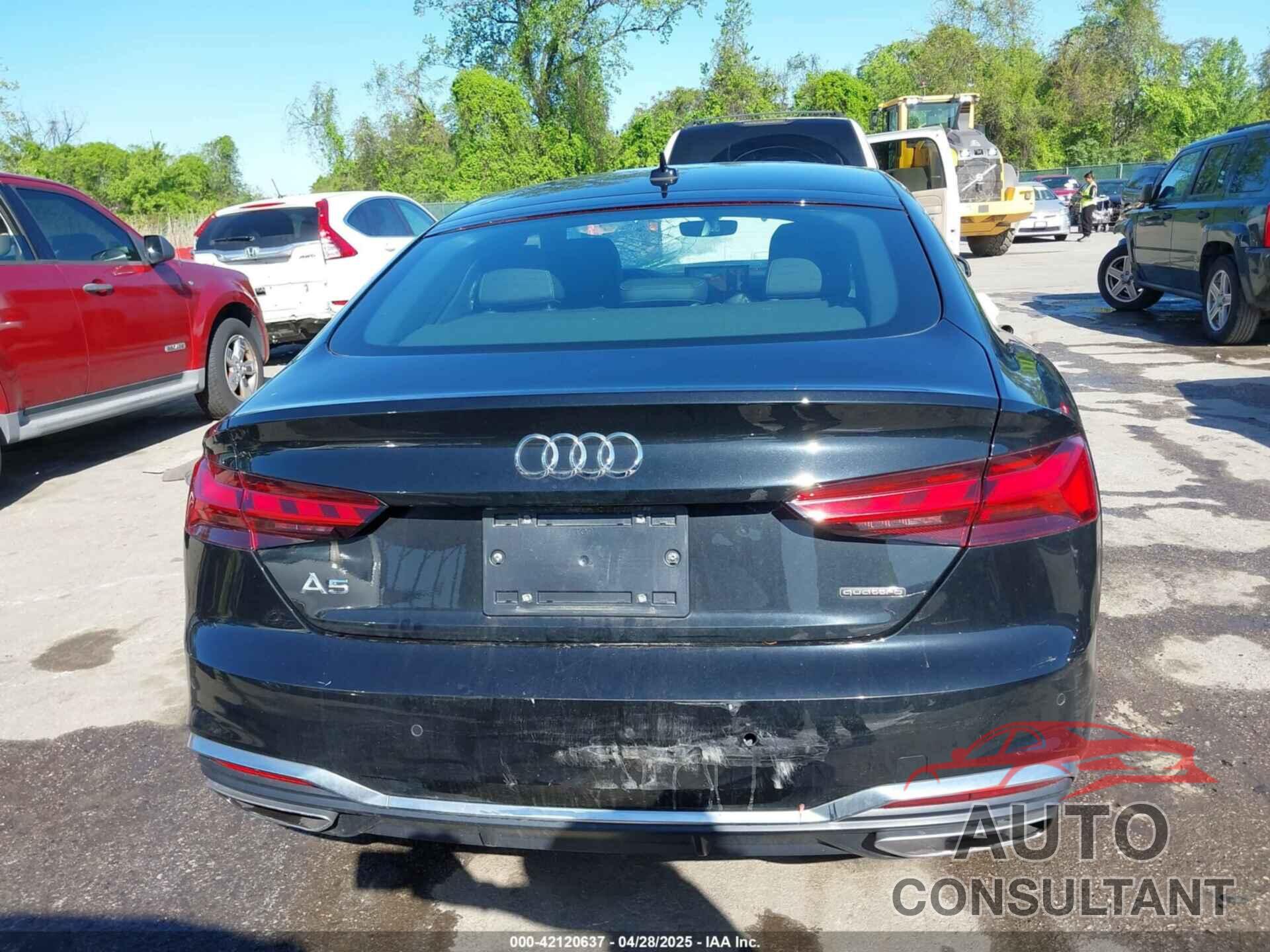 AUDI A5 SPORTBACK 2022 - WAUFACF5XNA015812