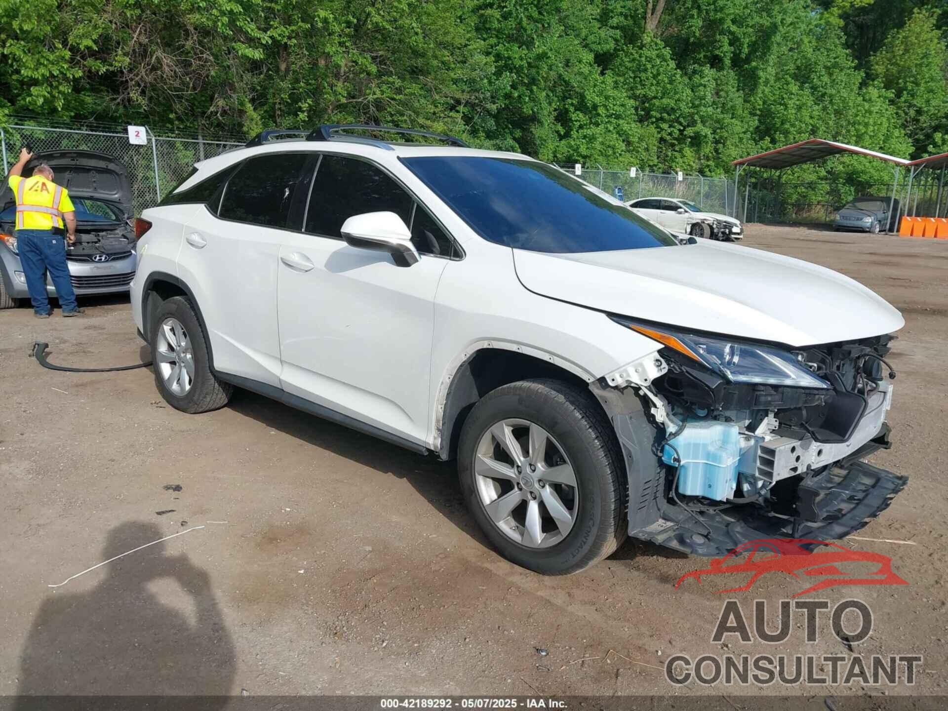 LEXUS RX 350 2017 - JTJBZMCA6H2027873