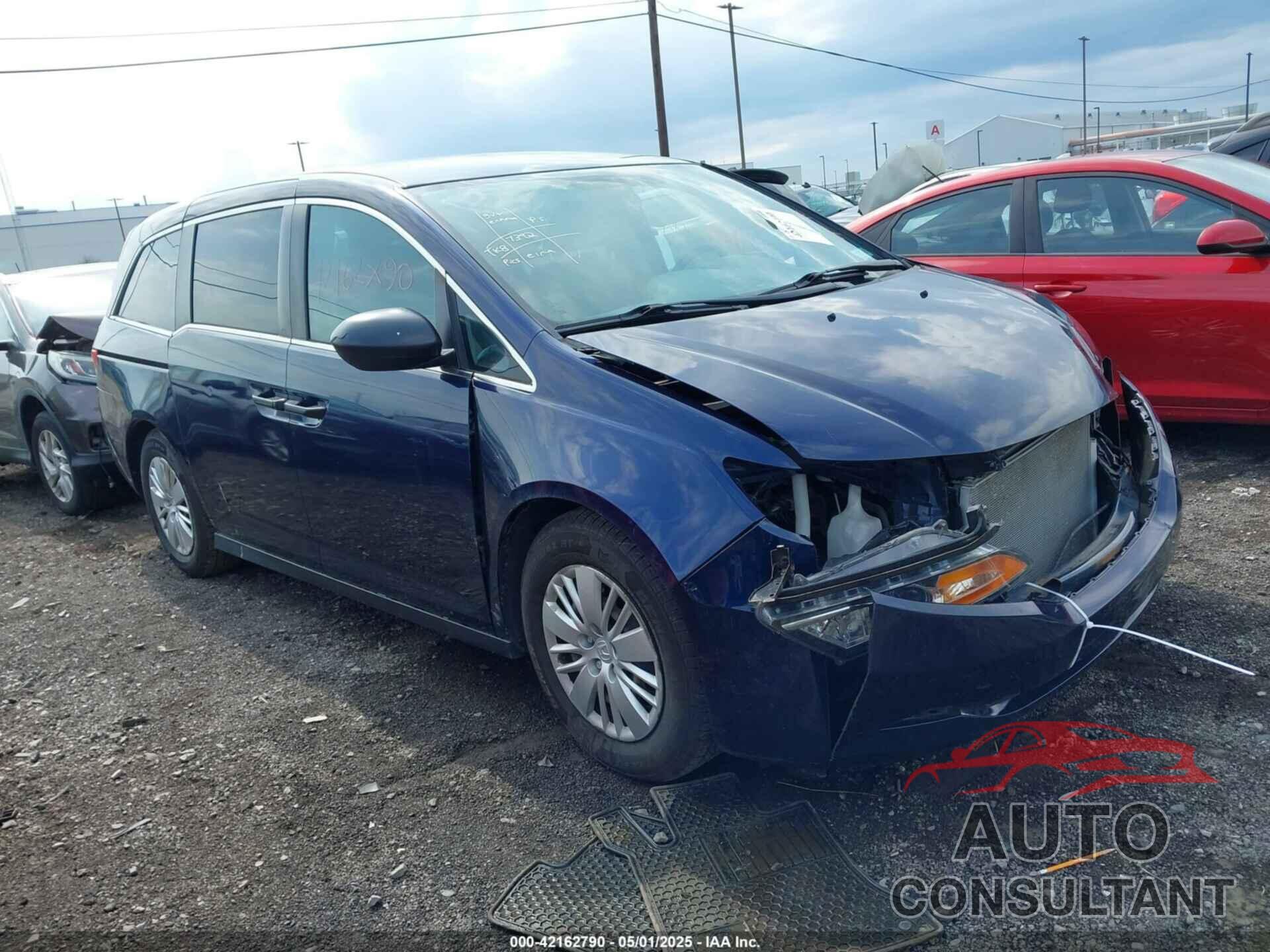 HONDA ODYSSEY 2016 - 5FNRL5H21GB082236