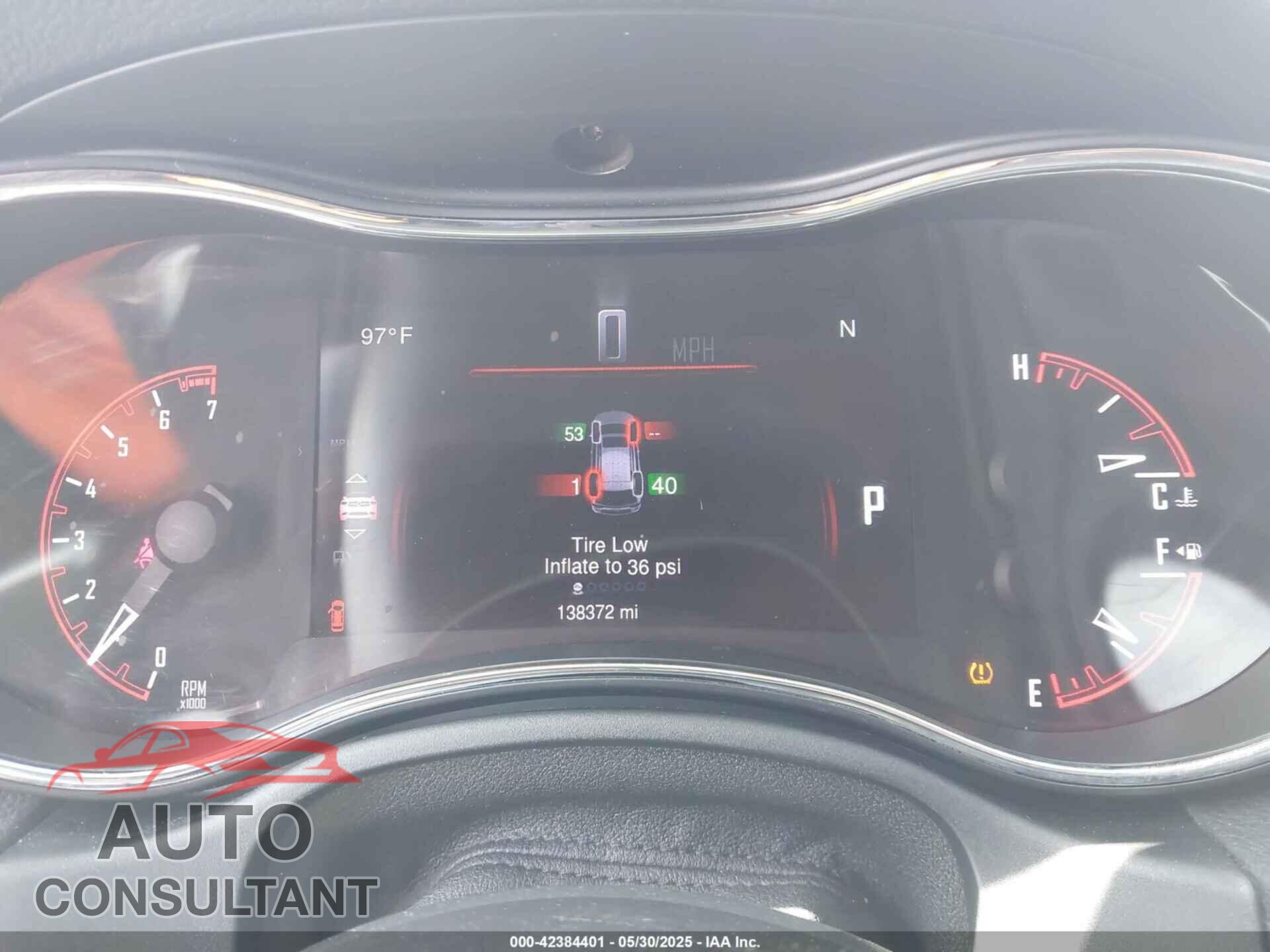 DODGE DURANGO 2015 - 1C4RDHAG3FC745421