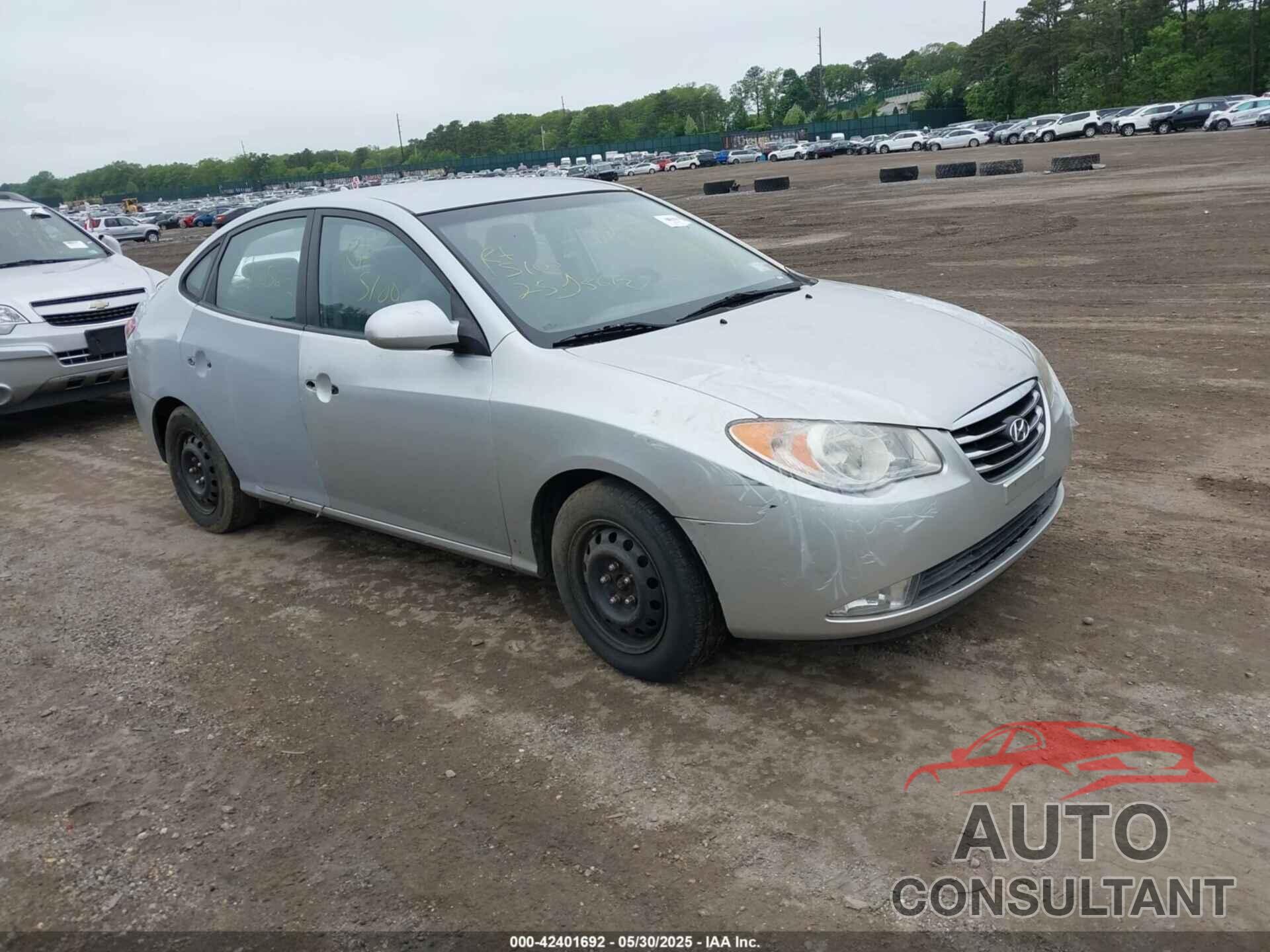 HYUNDAI ELANTRA 2010 - KMHDU4AD3AU960756