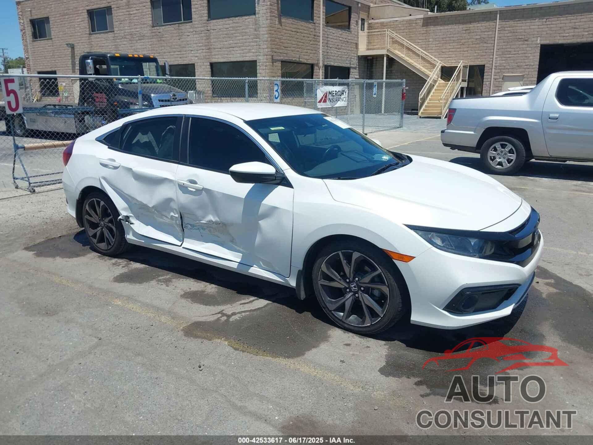 HONDA CIVIC 2021 - 2HGFC2F80MH504657