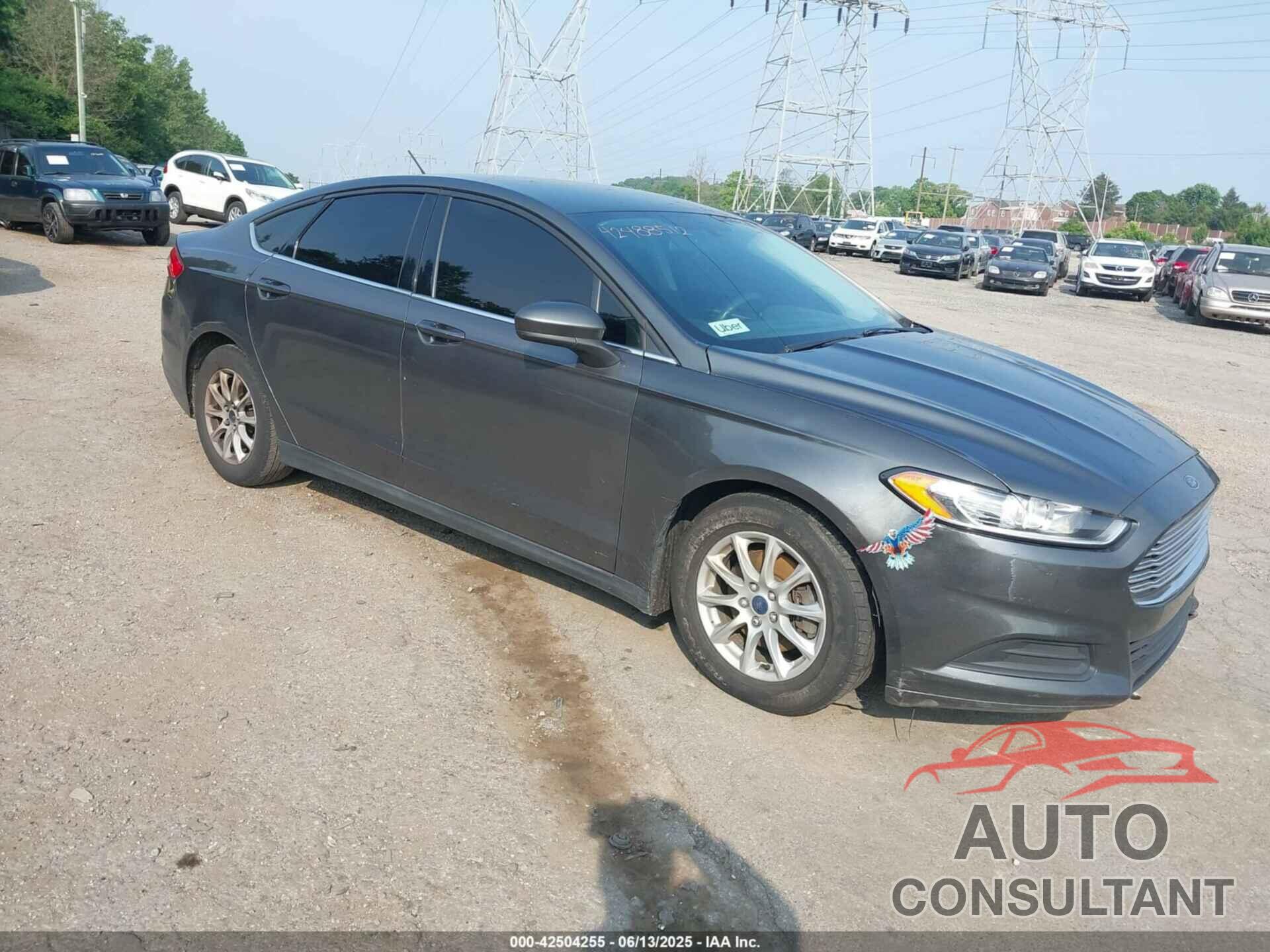 FORD FUSION 2015 - 1FA6P0G70F5114820