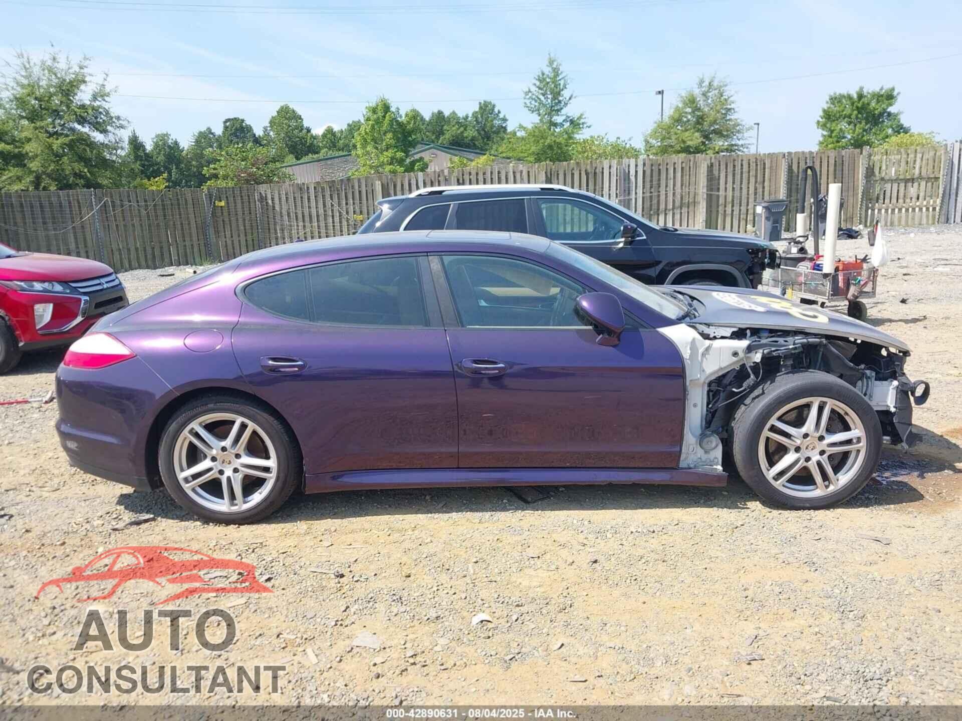 PORSCHE PANAMERA 2012 - WP0AA2A71CL017627
