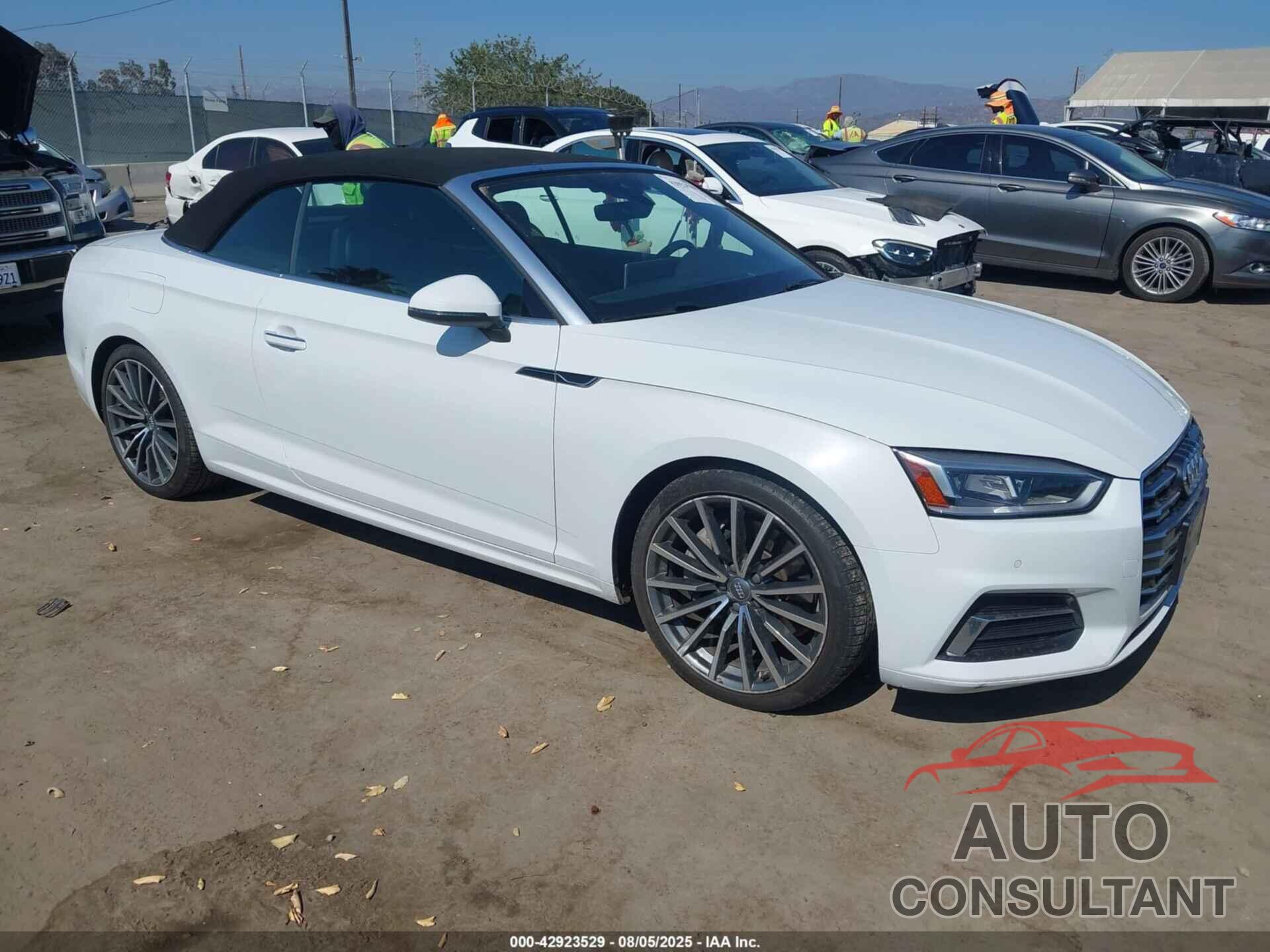 AUDI A5 2018 - WAUYNGF54JN005848