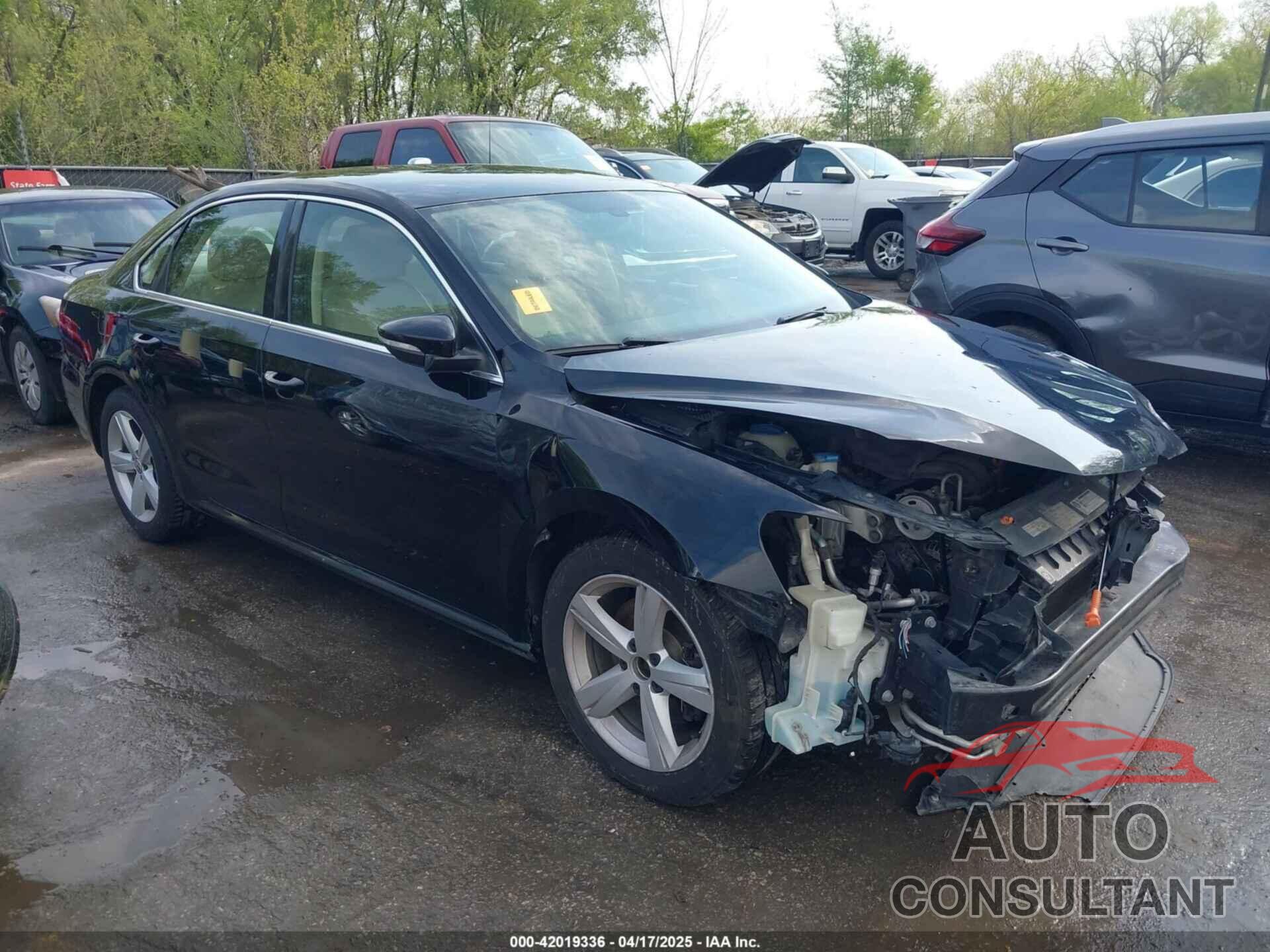 VOLKSWAGEN PASSAT 2012 - 1VWBP7A37CC005654