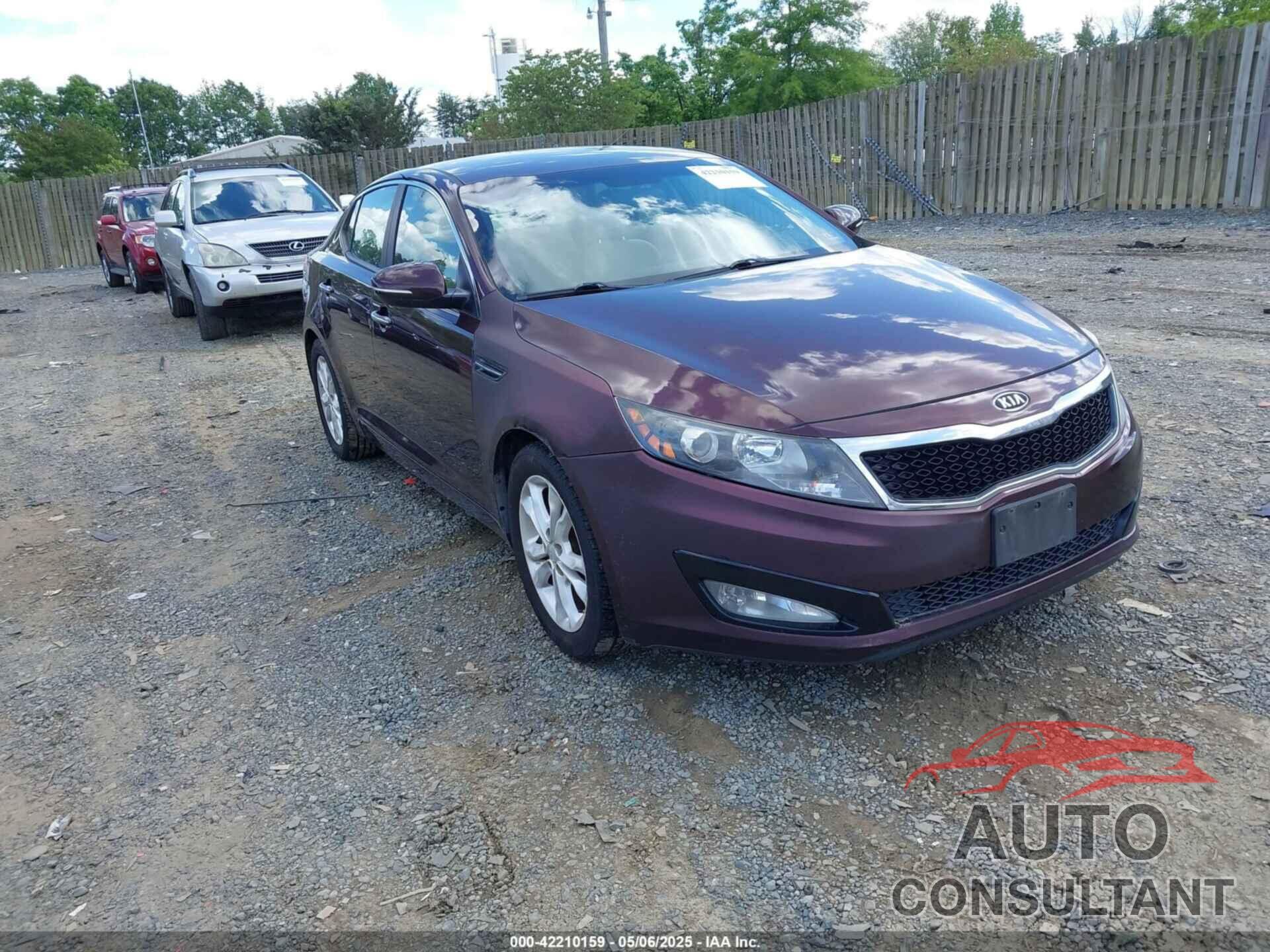 KIA OPTIMA 2012 - 5XXGM4A77CG033361
