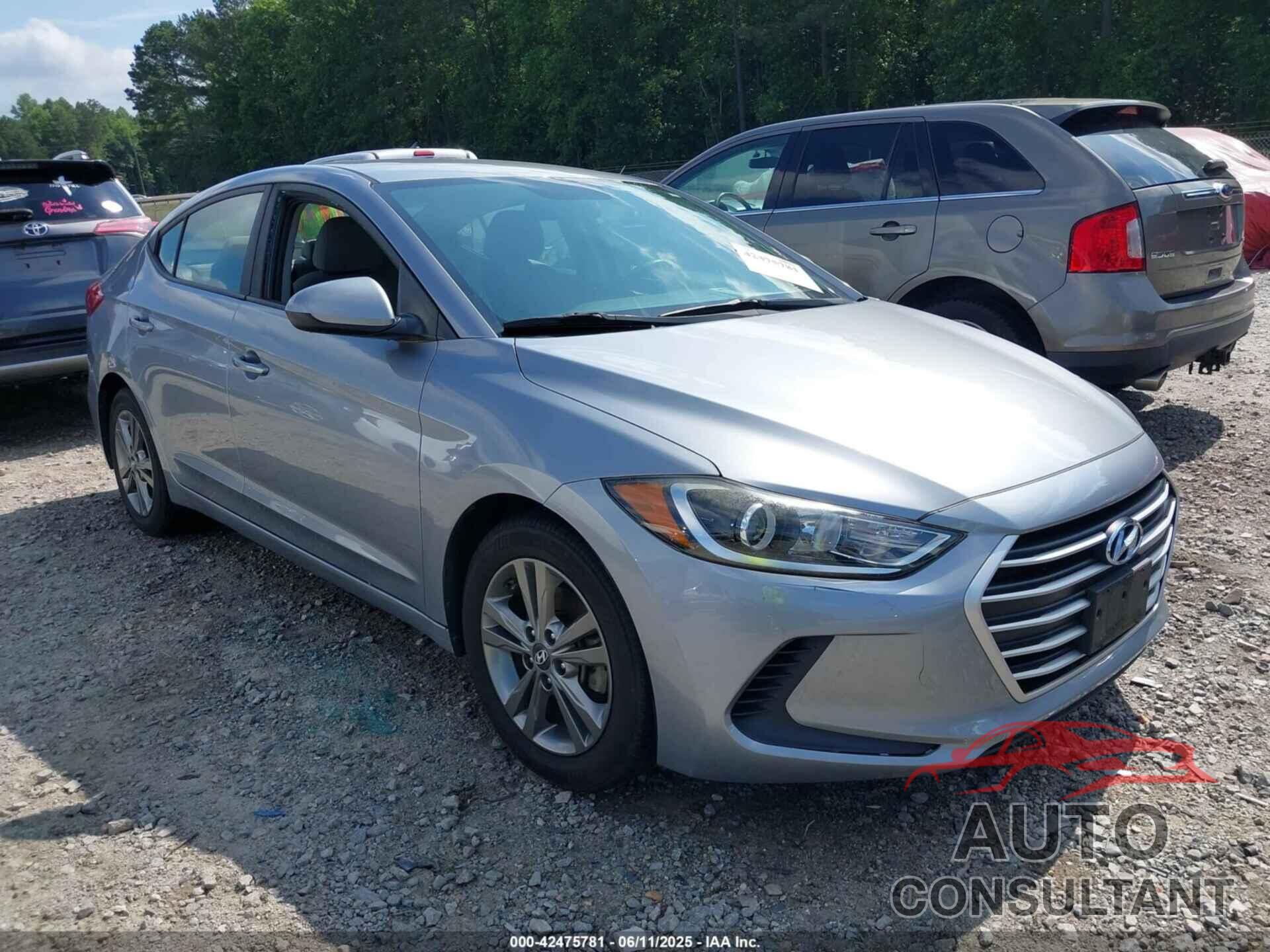 HYUNDAI ELANTRA 2017 - 5NPD84LF7HH108471