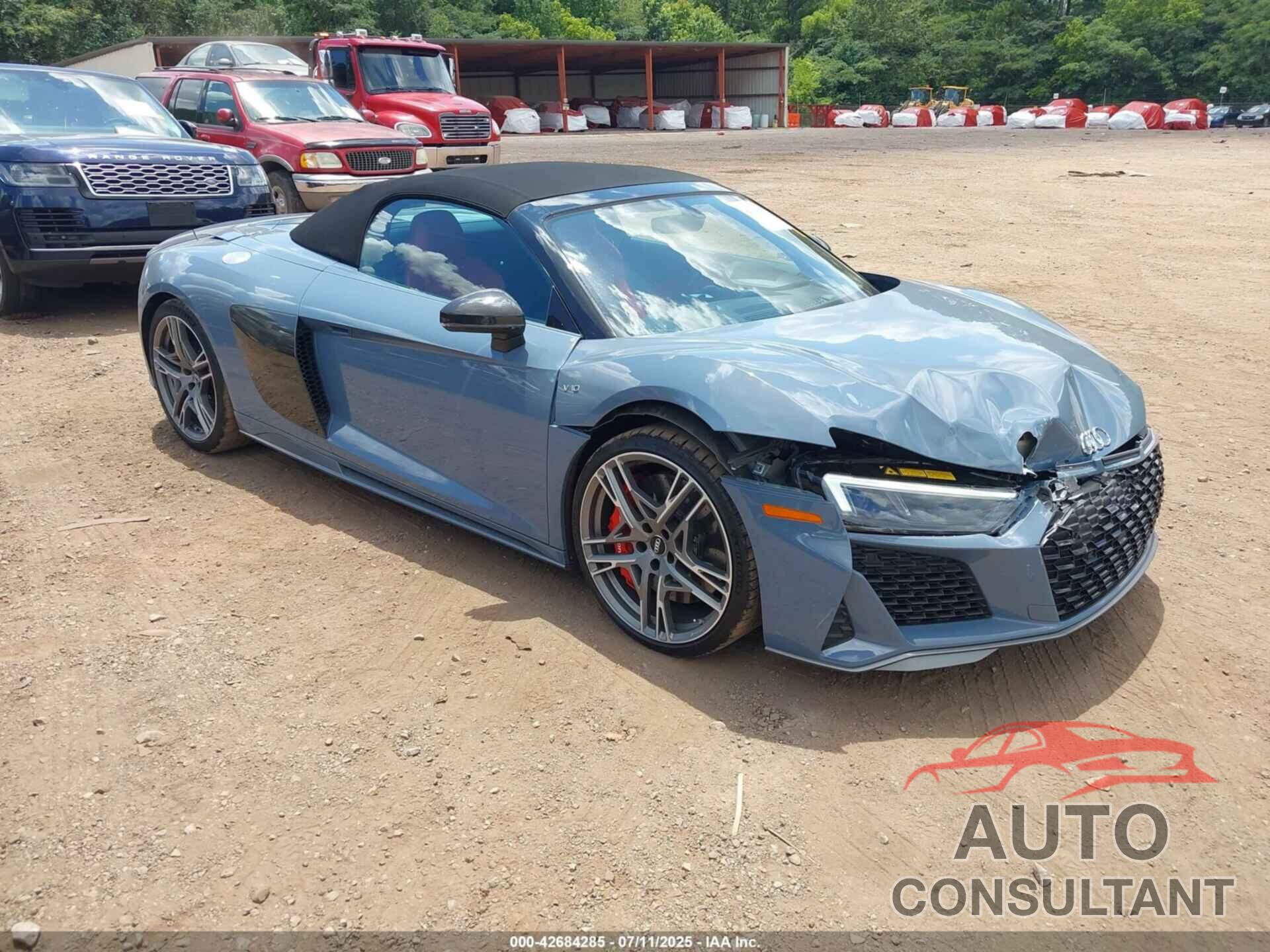 AUDI R8 SPYDER 2020 - WUA4BCFX1L7902012