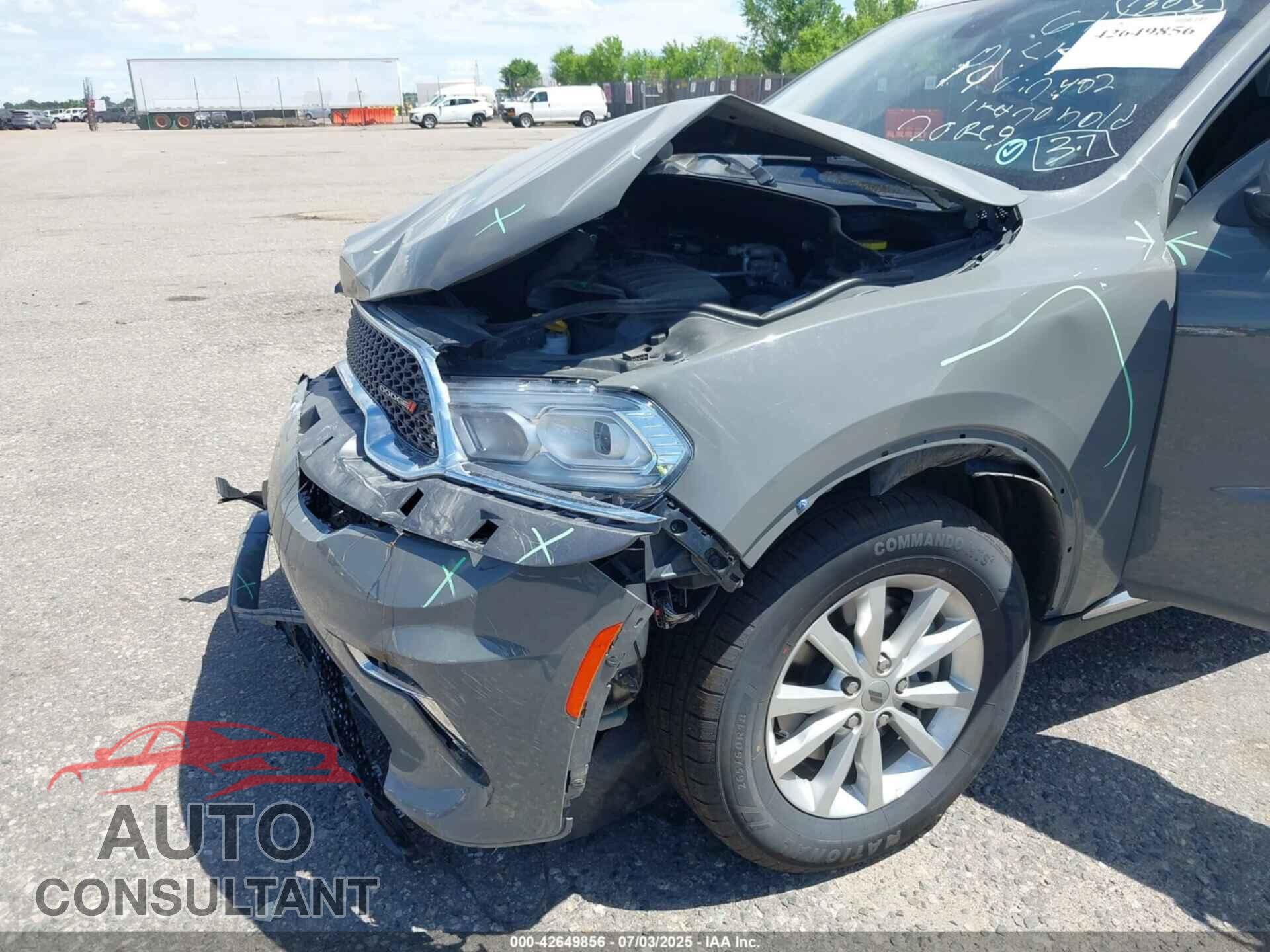 DODGE DURANGO 2022 - 1C4RDJAG4NC230482