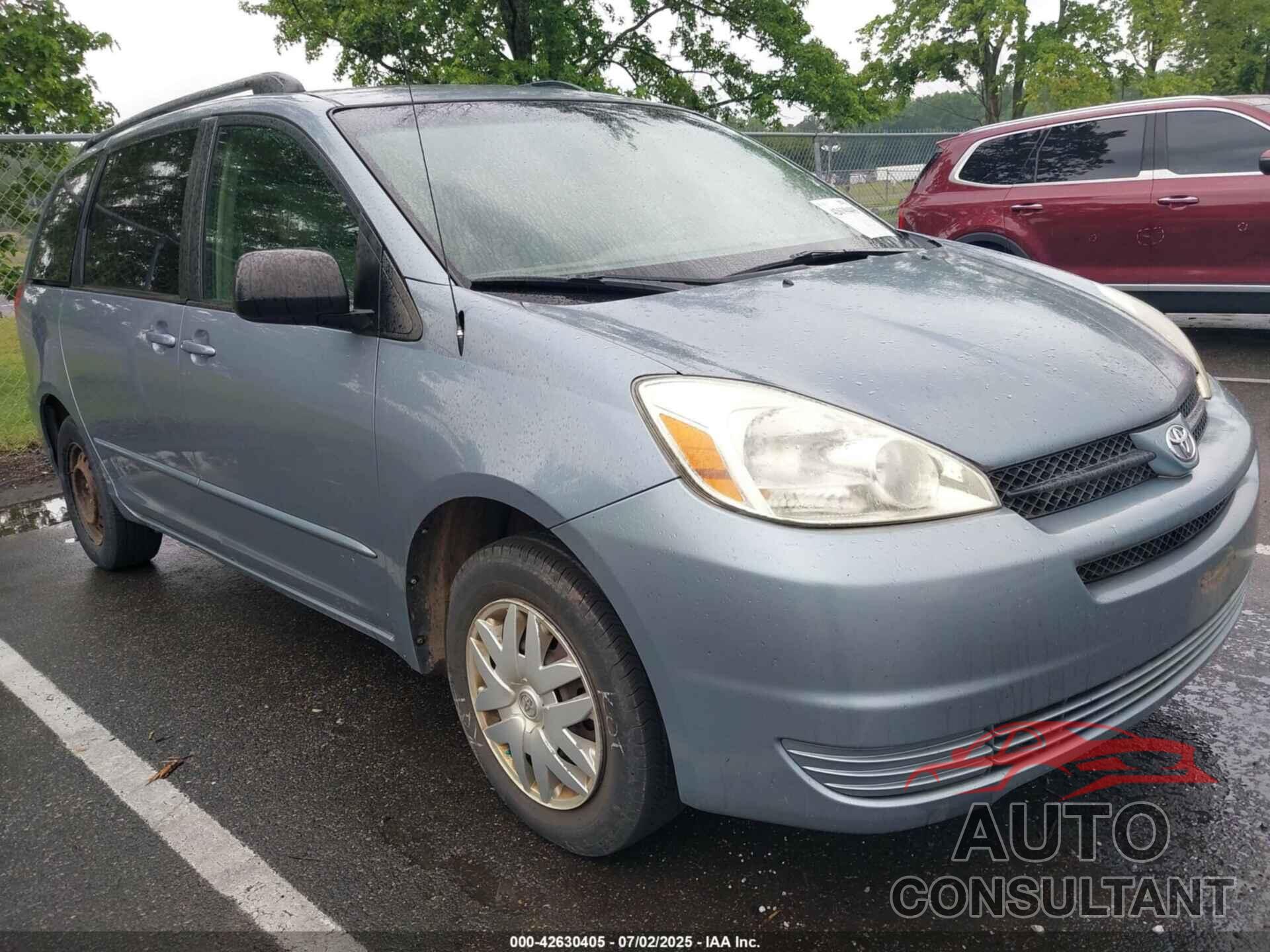 TOYOTA SIENNA 2004 - 5TDZA23C24S008495