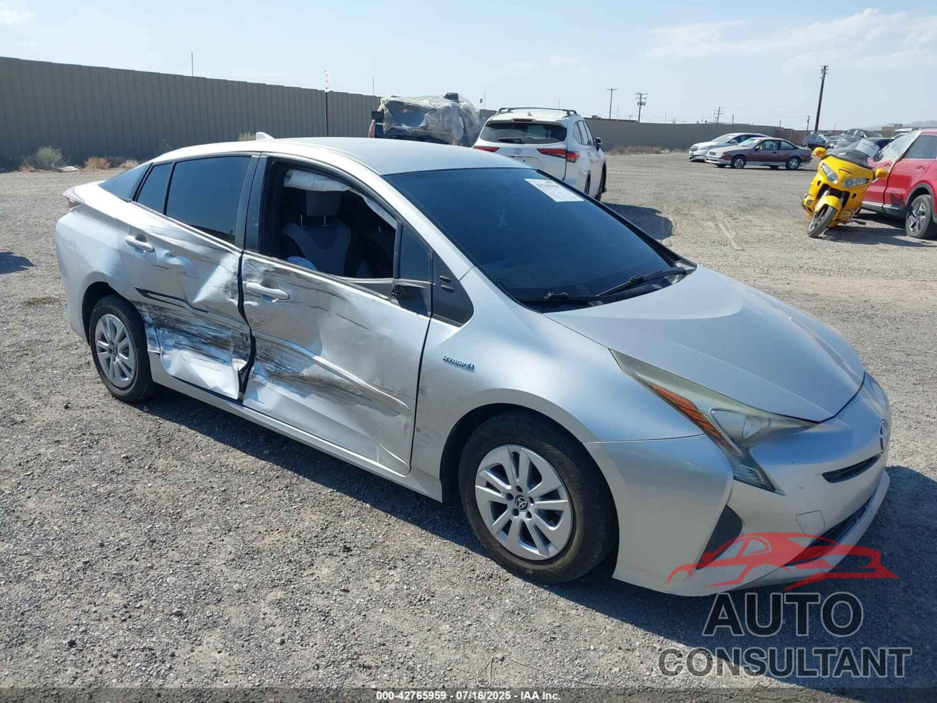 TOYOTA PRIUS 2016 - JTDKBRFU1G3002172