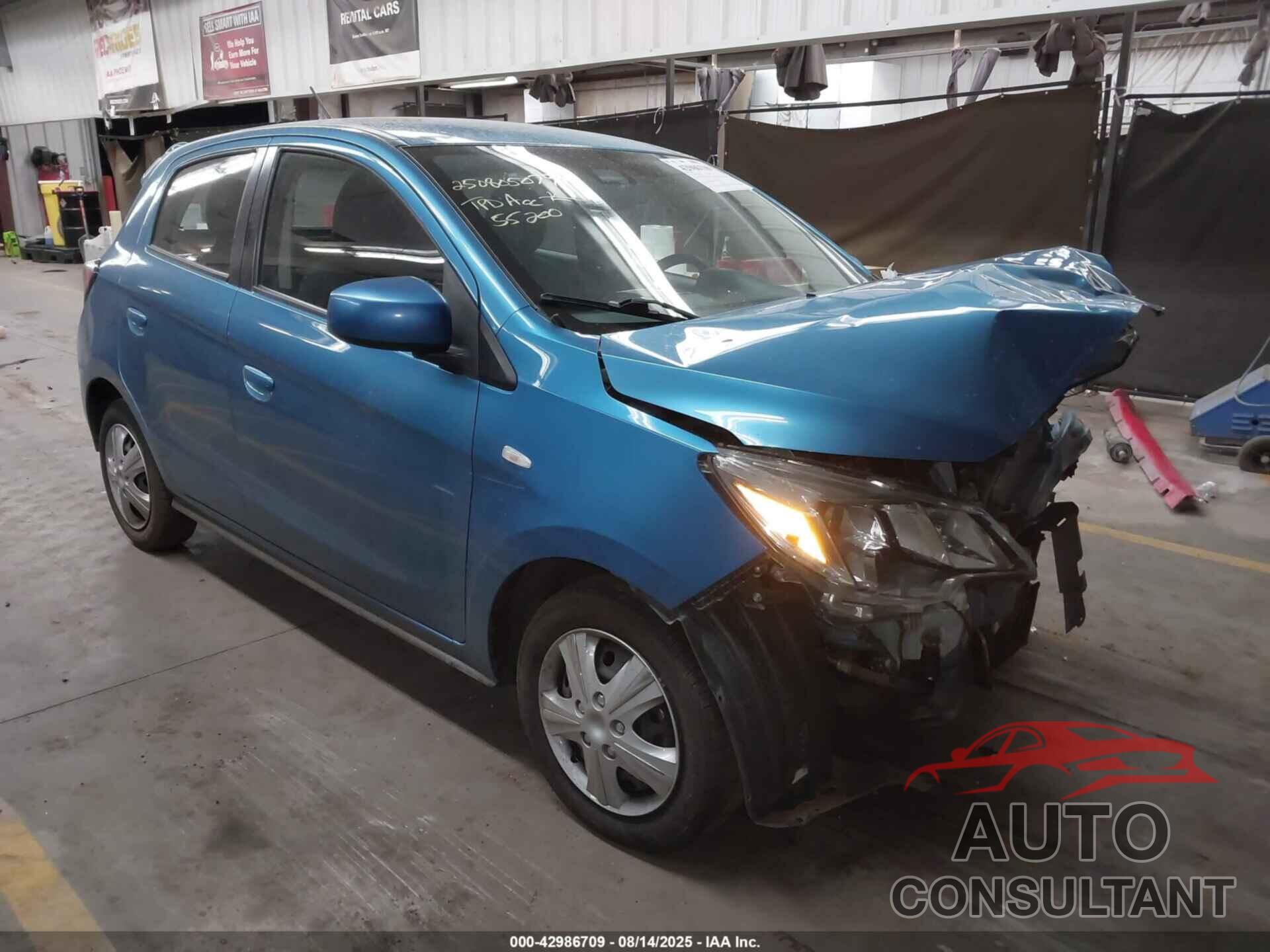 MITSUBISHI MIRAGE 2021 - ML32AUHJ7MH013865