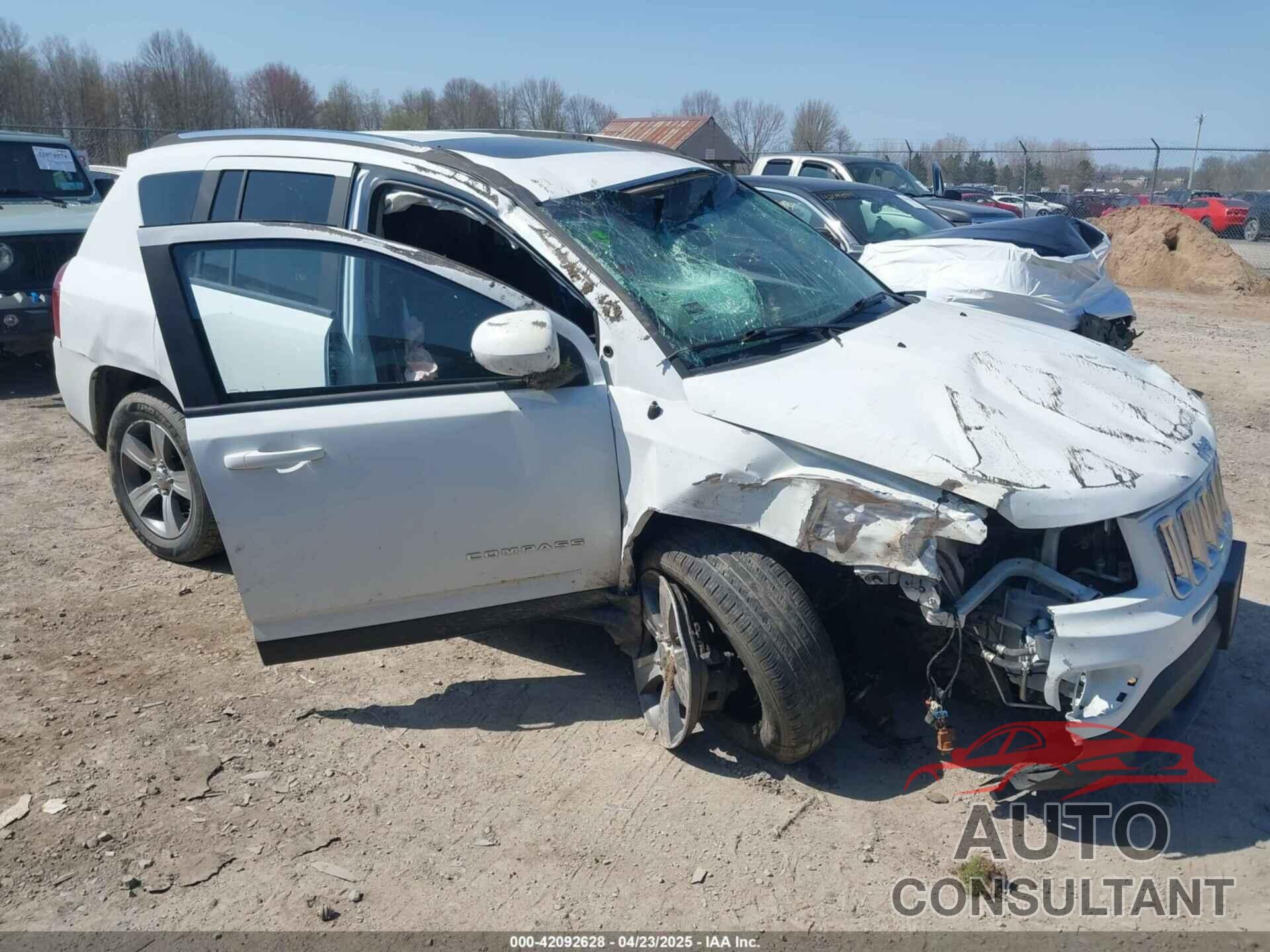 JEEP COMPASS 2017 - 1C4NJDEB7HD126672