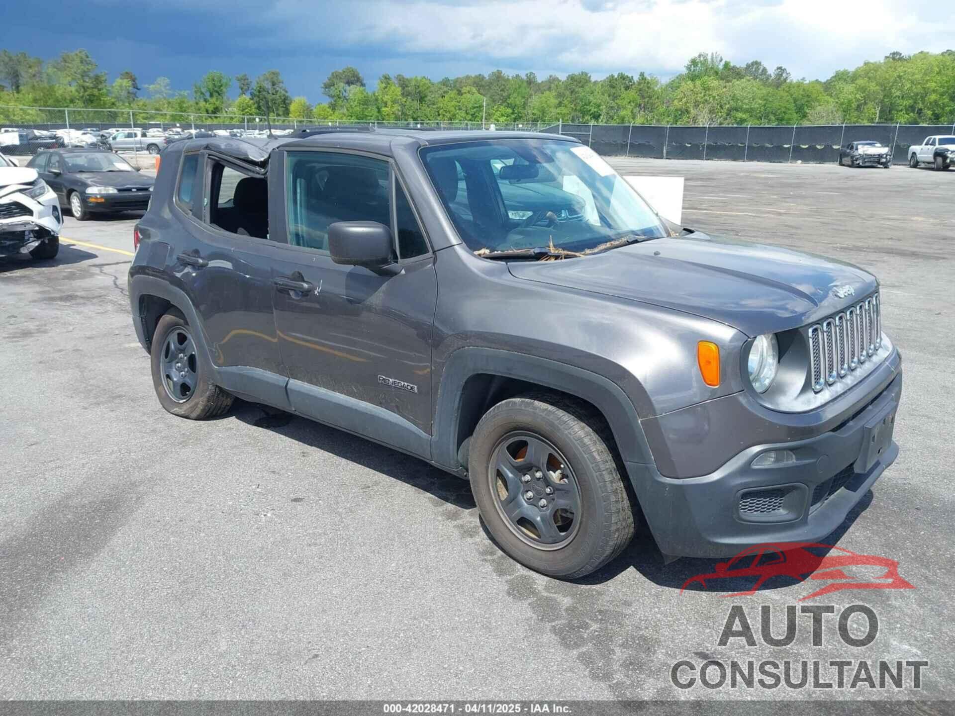 JEEP RENEGADE 2016 - ZACCJAAT9GPE06369