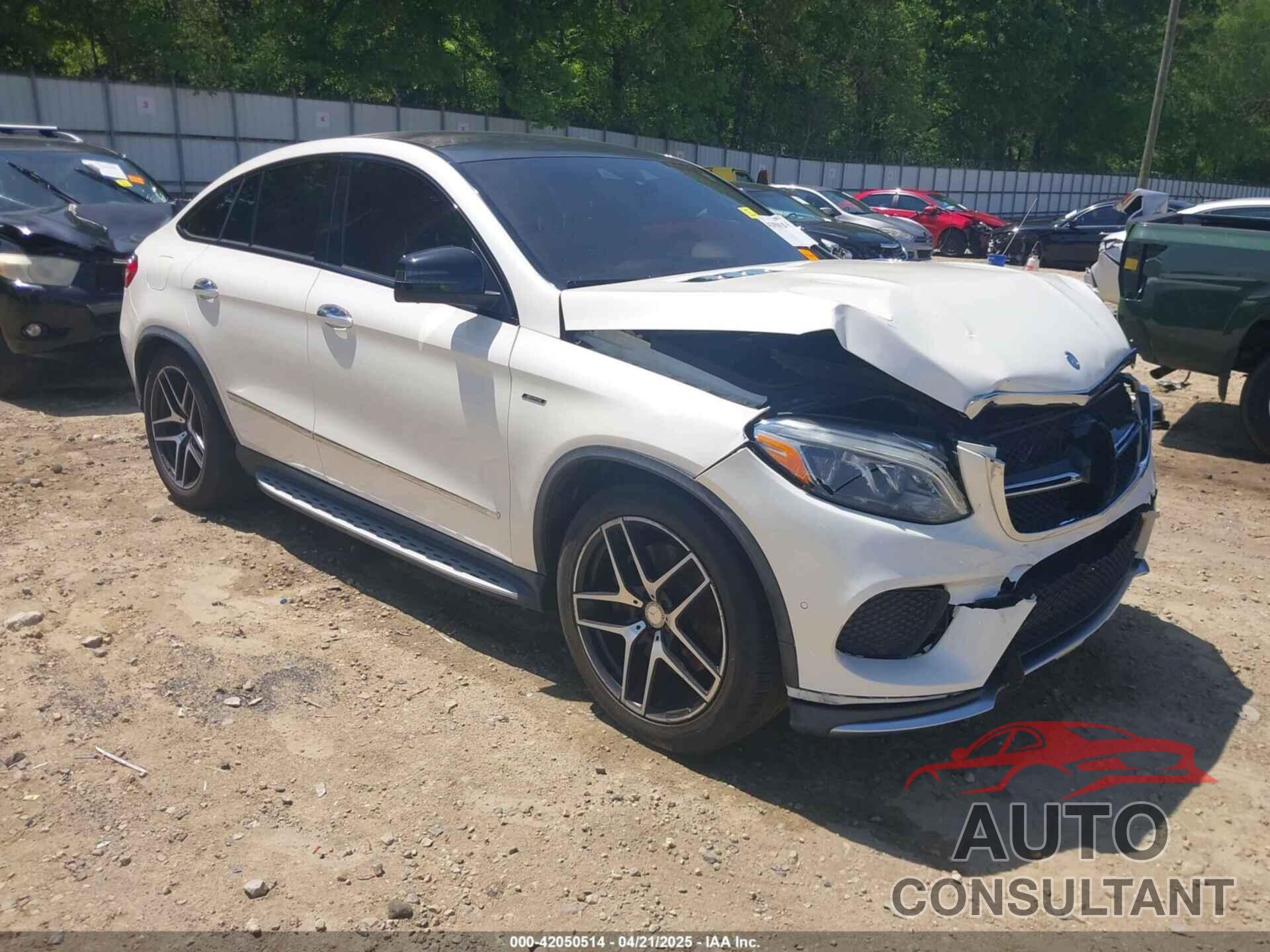 MERCEDES-BENZ GLE 450 AMG COUPE 2016 - 4JGED6EB3GA018404