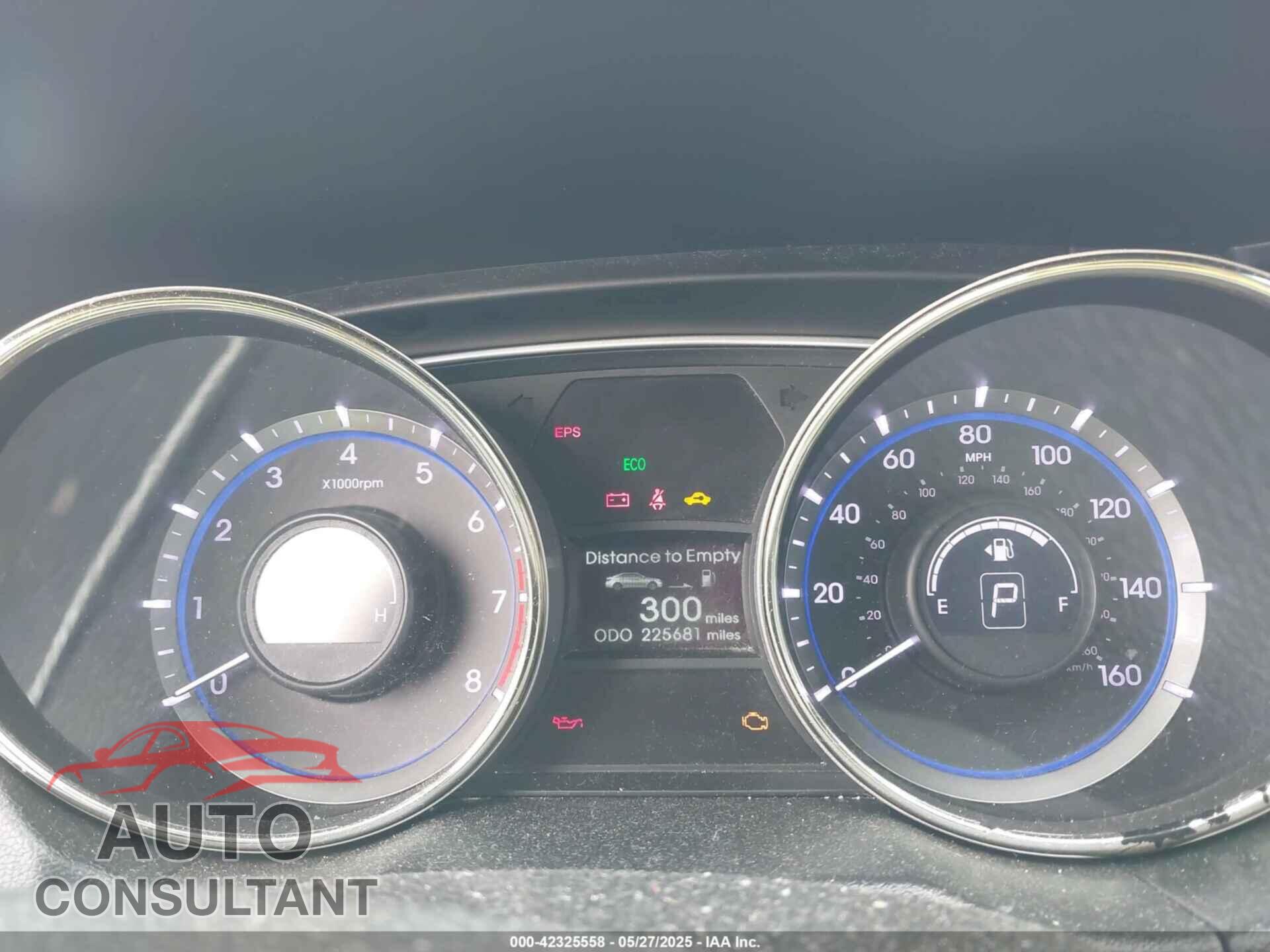 HYUNDAI SONATA 2013 - 5NPEC4AC3DH631945
