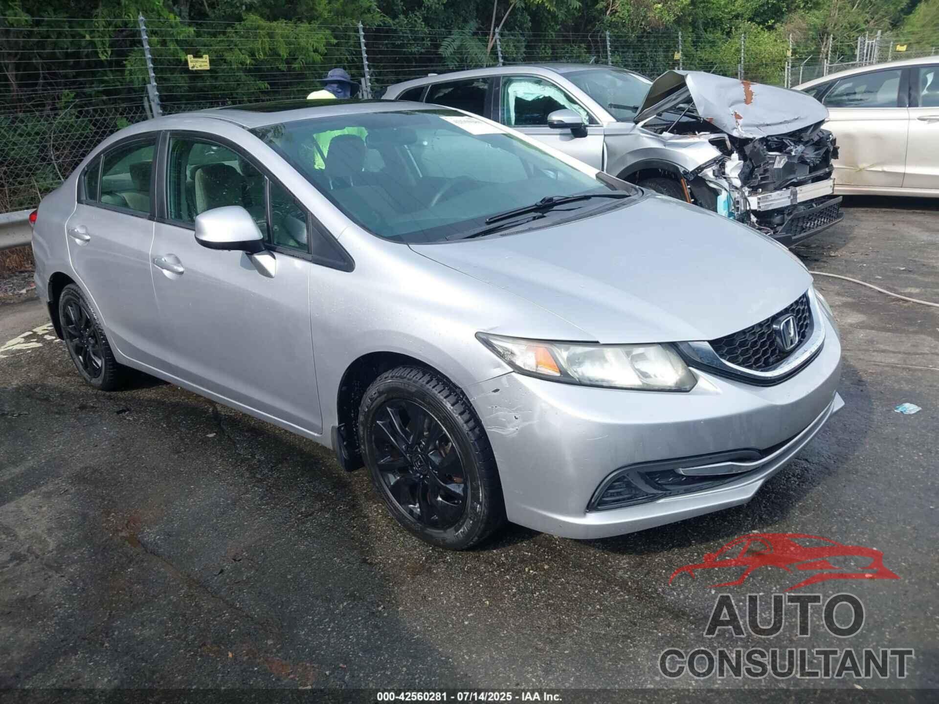 HONDA CIVIC 2013 - 19XFB2F8XDE053511