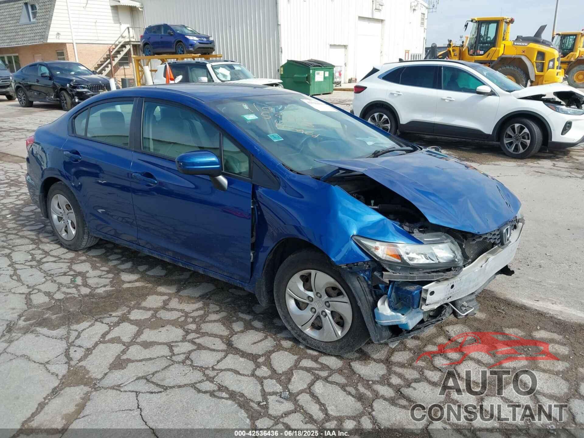 HONDA CIVIC 2014 - 19XFB2F50EE026437