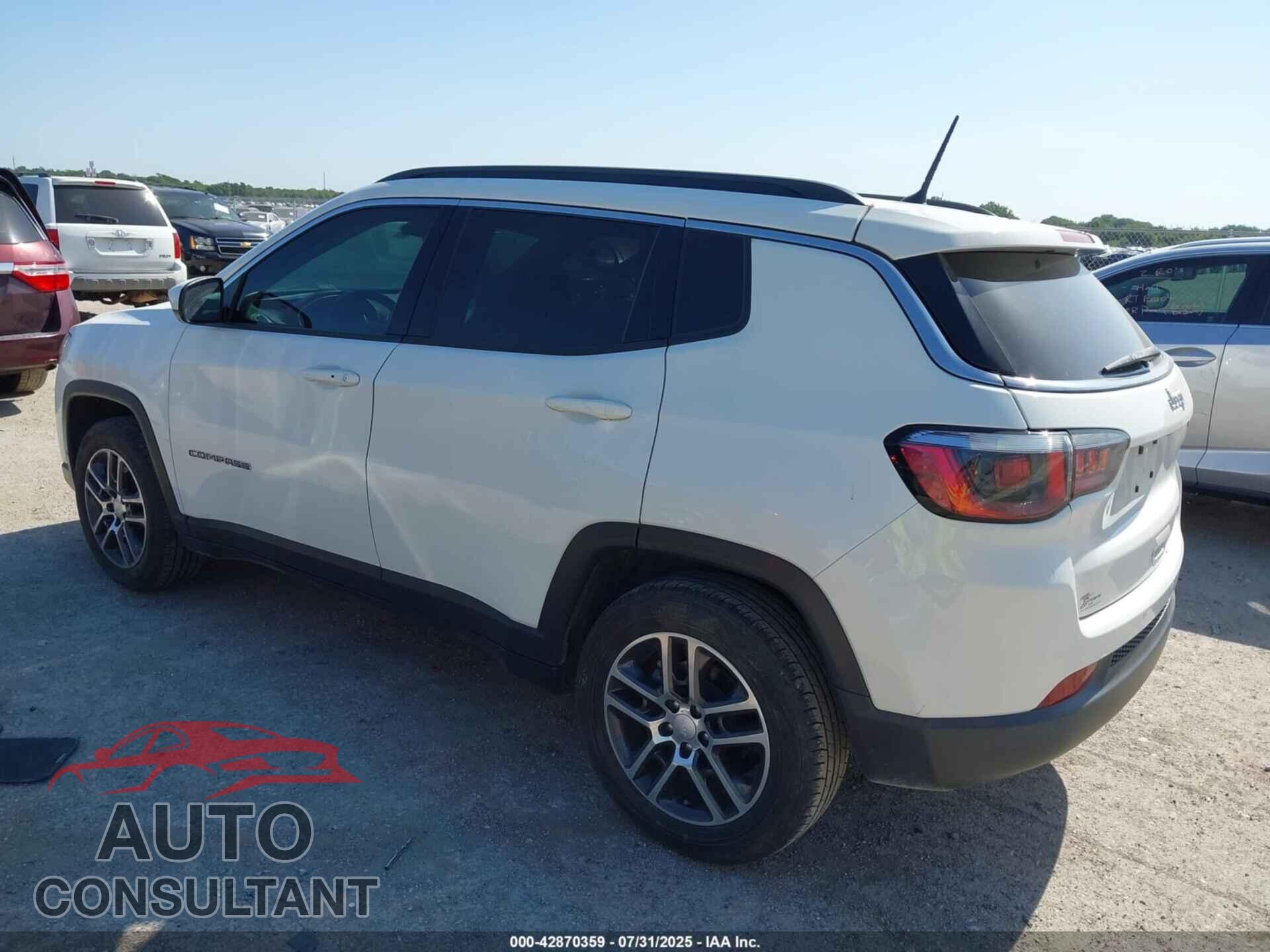 JEEP NEW COMPASS 2017 - 3C4NJCBB2HT598013