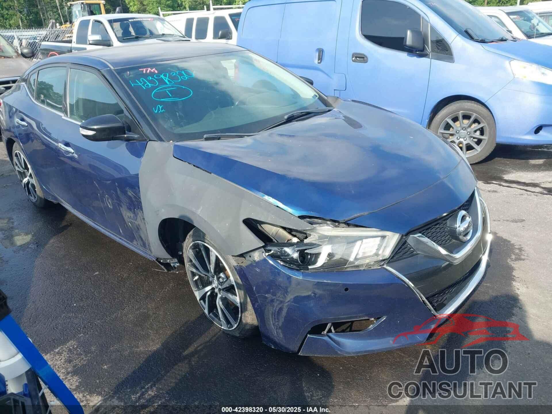 NISSAN MAXIMA 2018 - 1N4AA6AP8JC377858