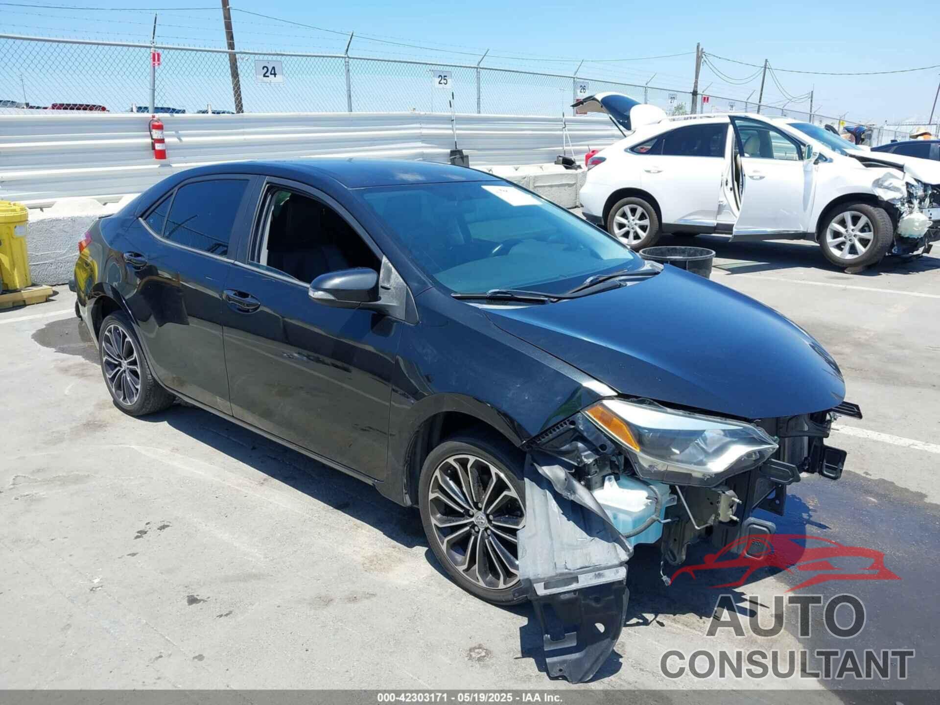 TOYOTA COROLLA 2016 - 5YFBURHEXGP395645