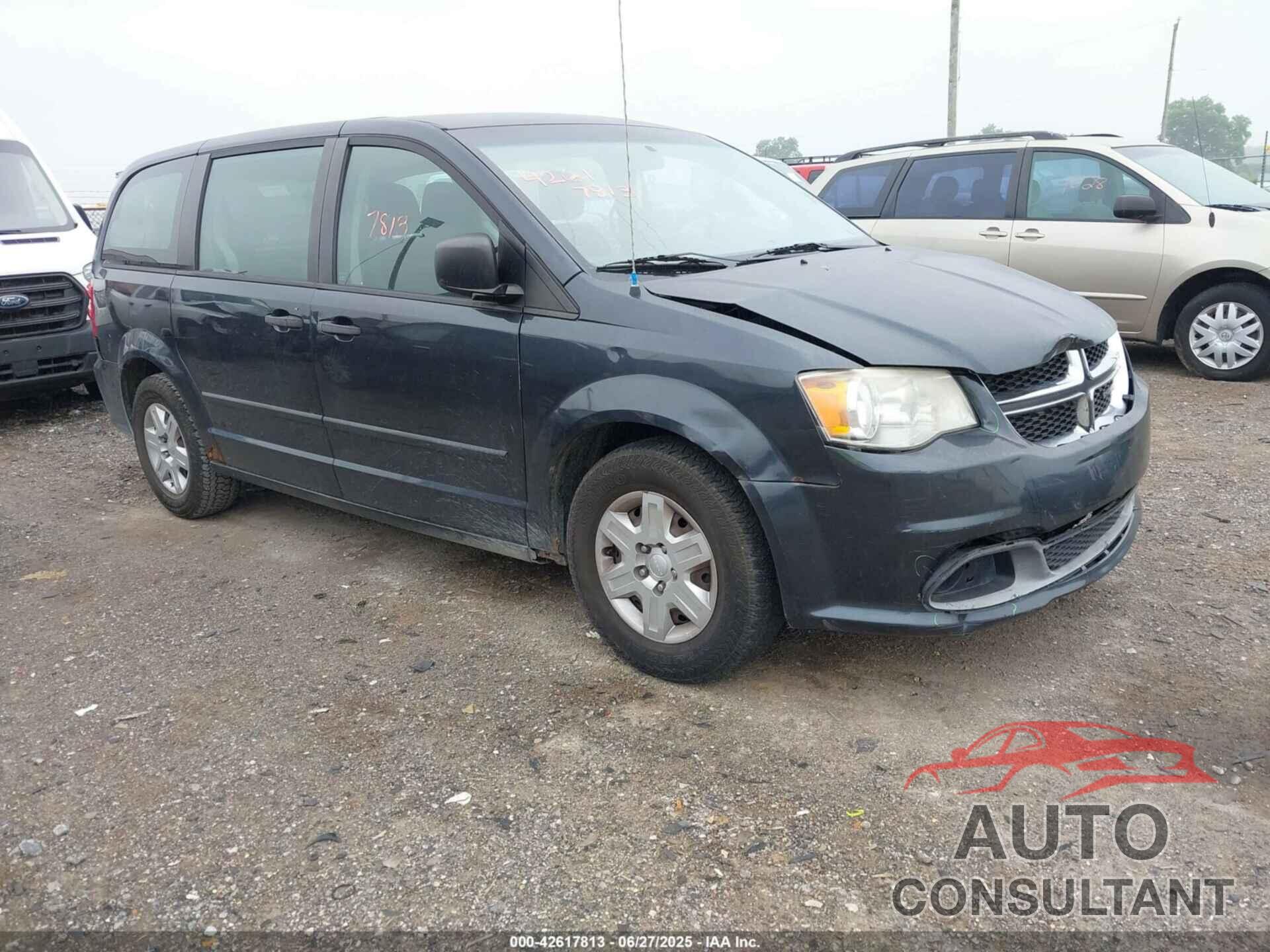 DODGE GRAND CARAVAN 2013 - 2C4RDGBG6DR642586