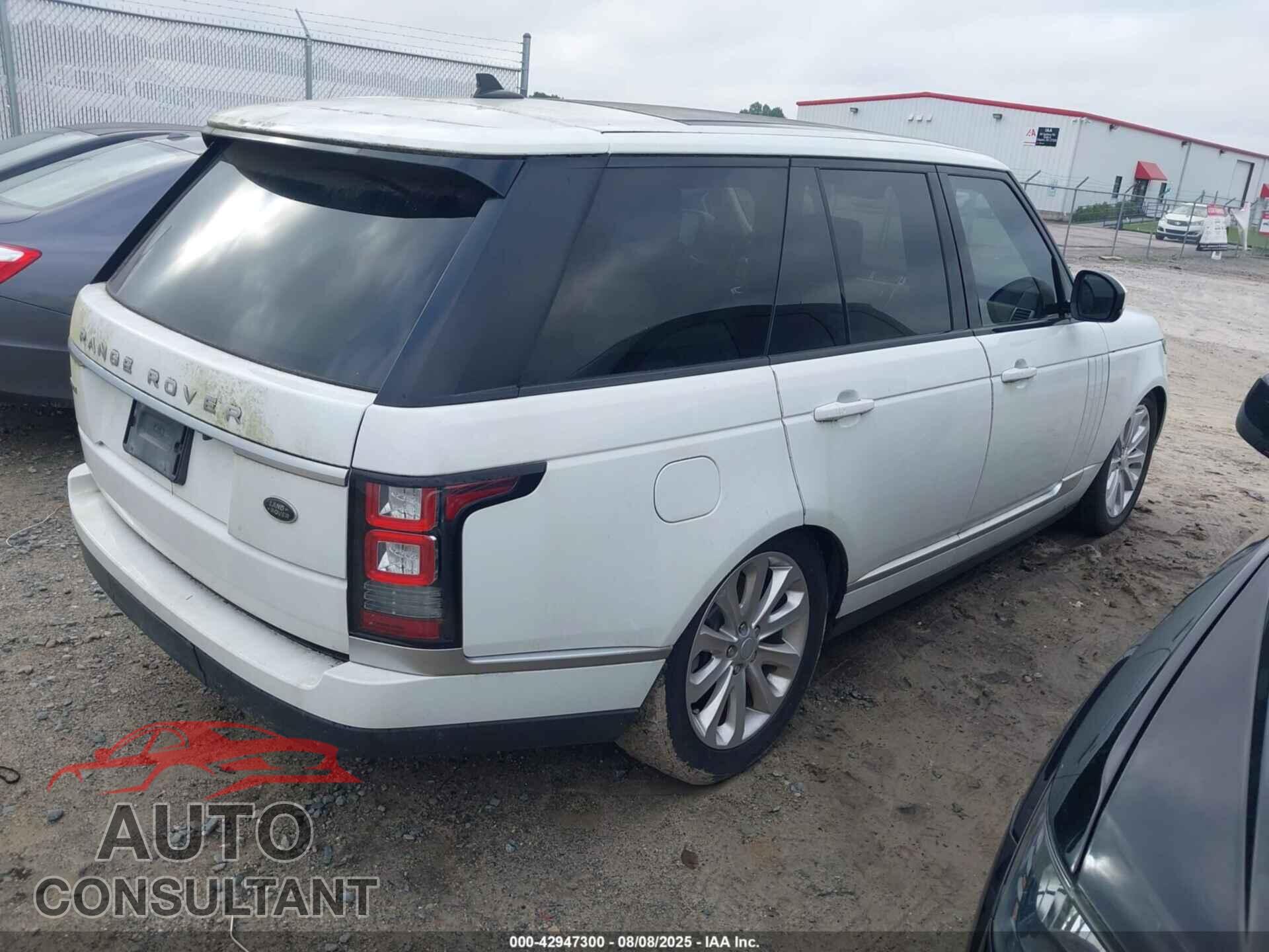 LAND ROVER RANGE ROVER 2016 - SALGS2KF4GA291721