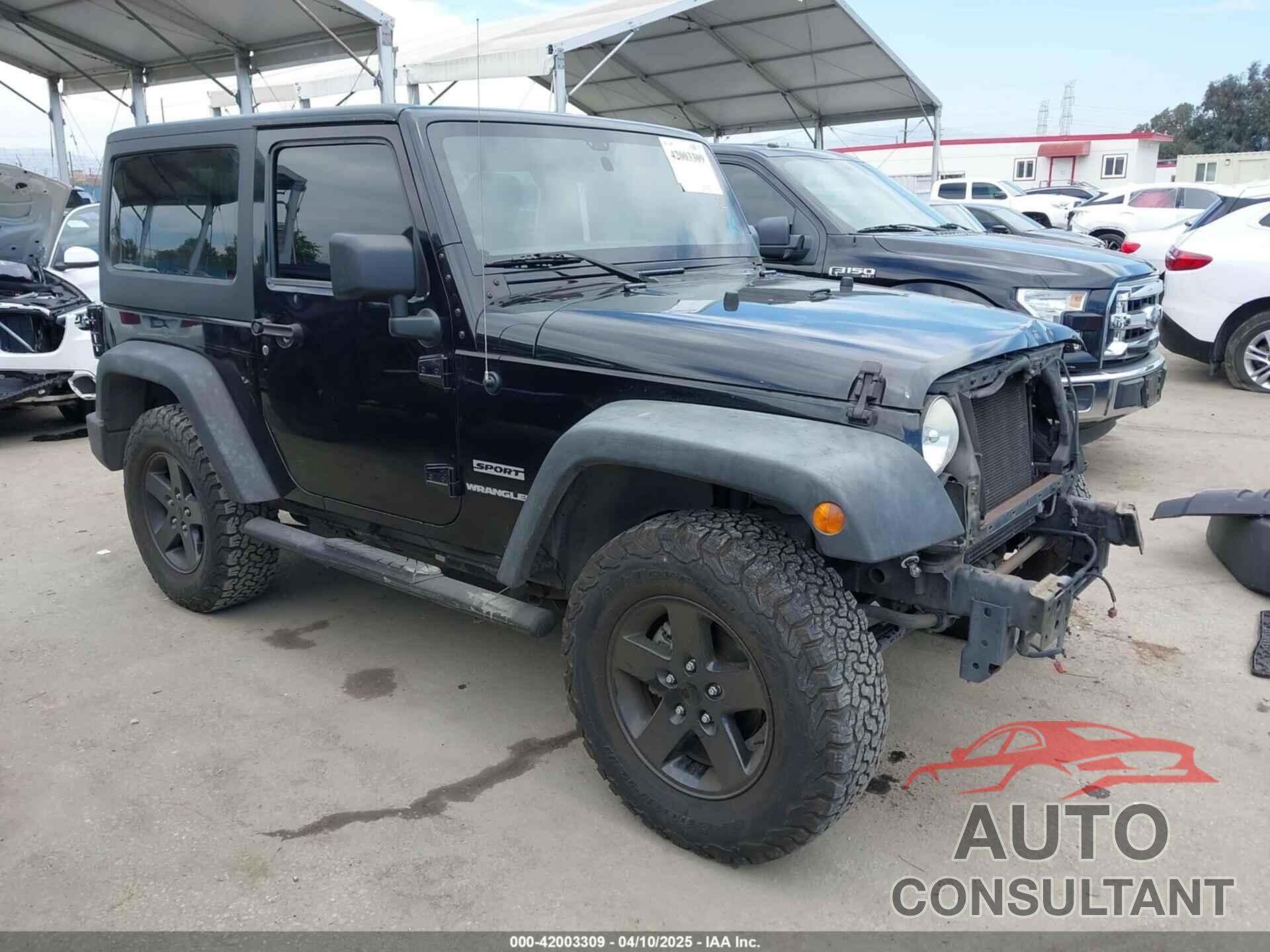 JEEP WRANGLER 2011 - 1J4AA2D1XBL528981