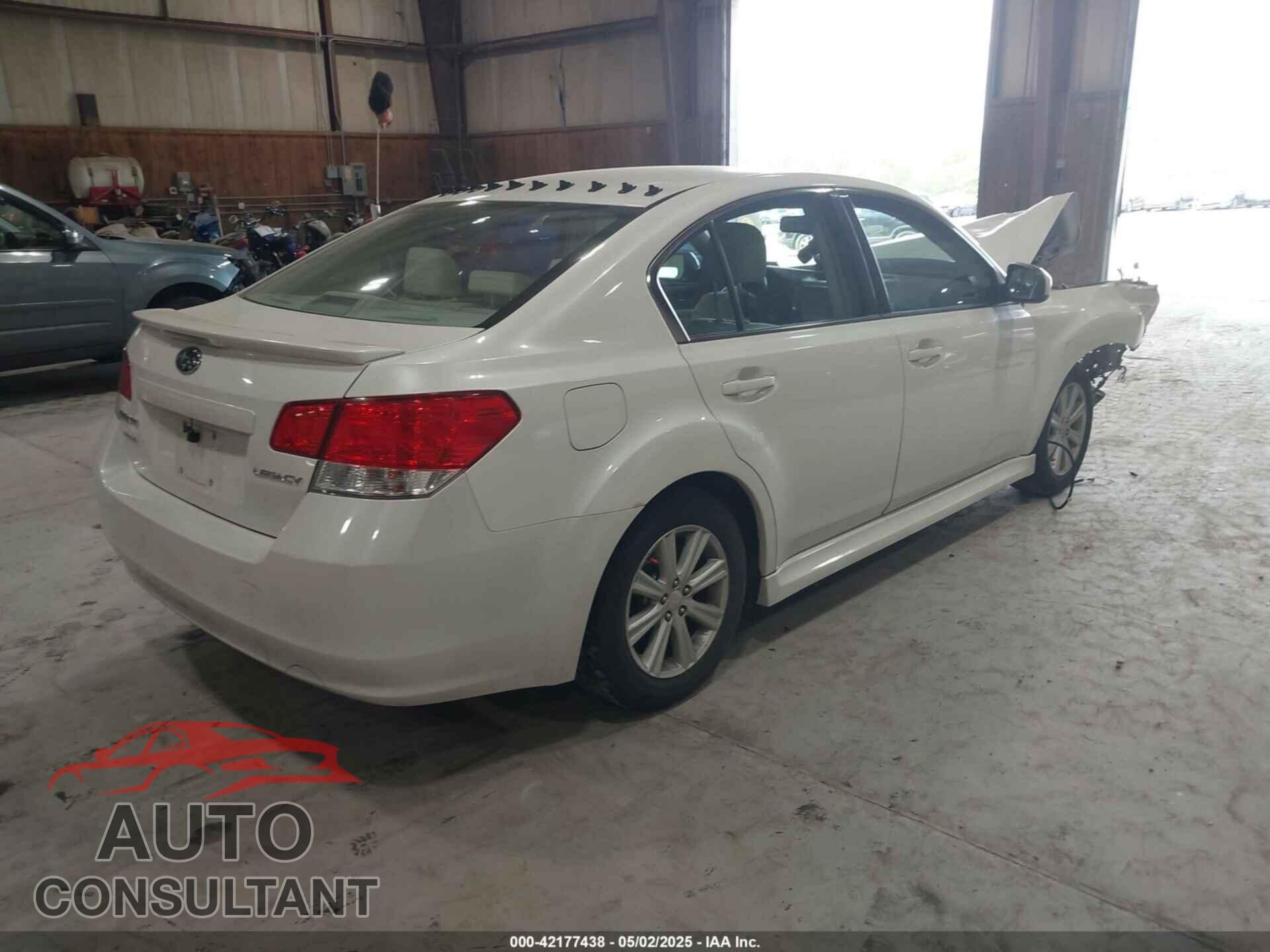 SUBARU LEGACY 2012 - 4s3bmbc64c3038309
