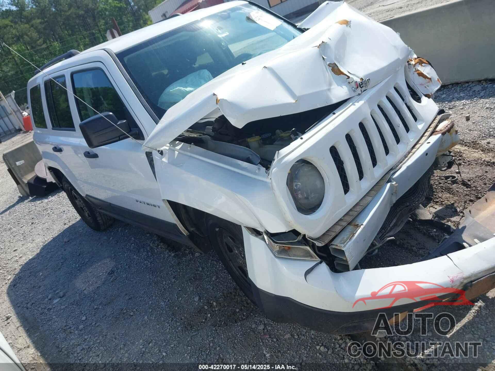 JEEP PATRIOT 2013 - 1C4NJPBA4DD130489