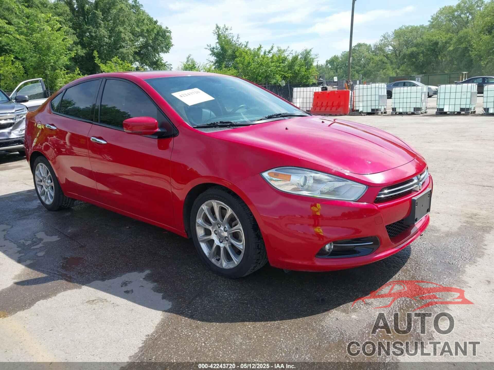 DODGE DART 2013 - 1C3CDFCH3DD156994