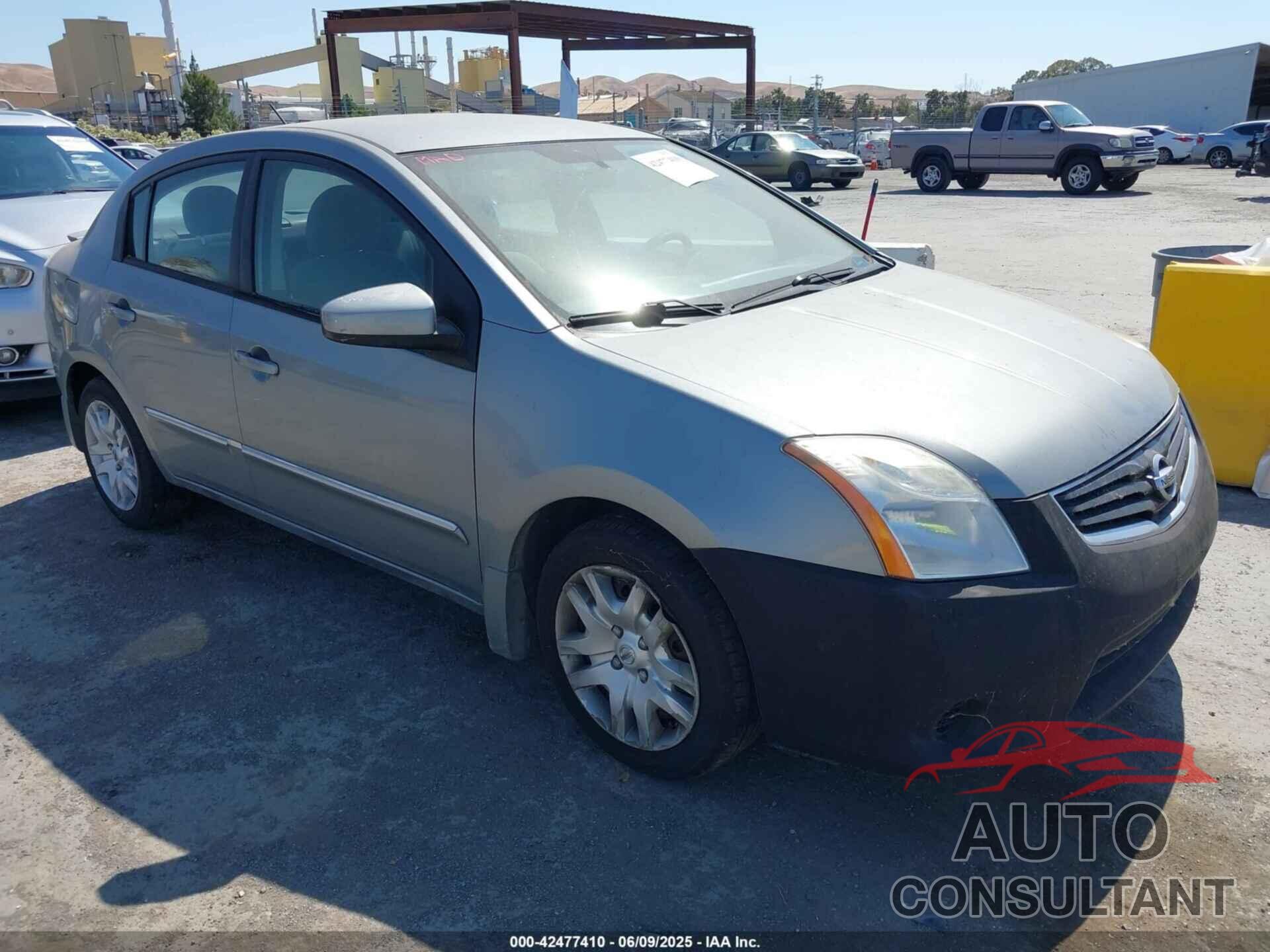 NISSAN SENTRA 2012 - 3N1AB6AP8CL703997