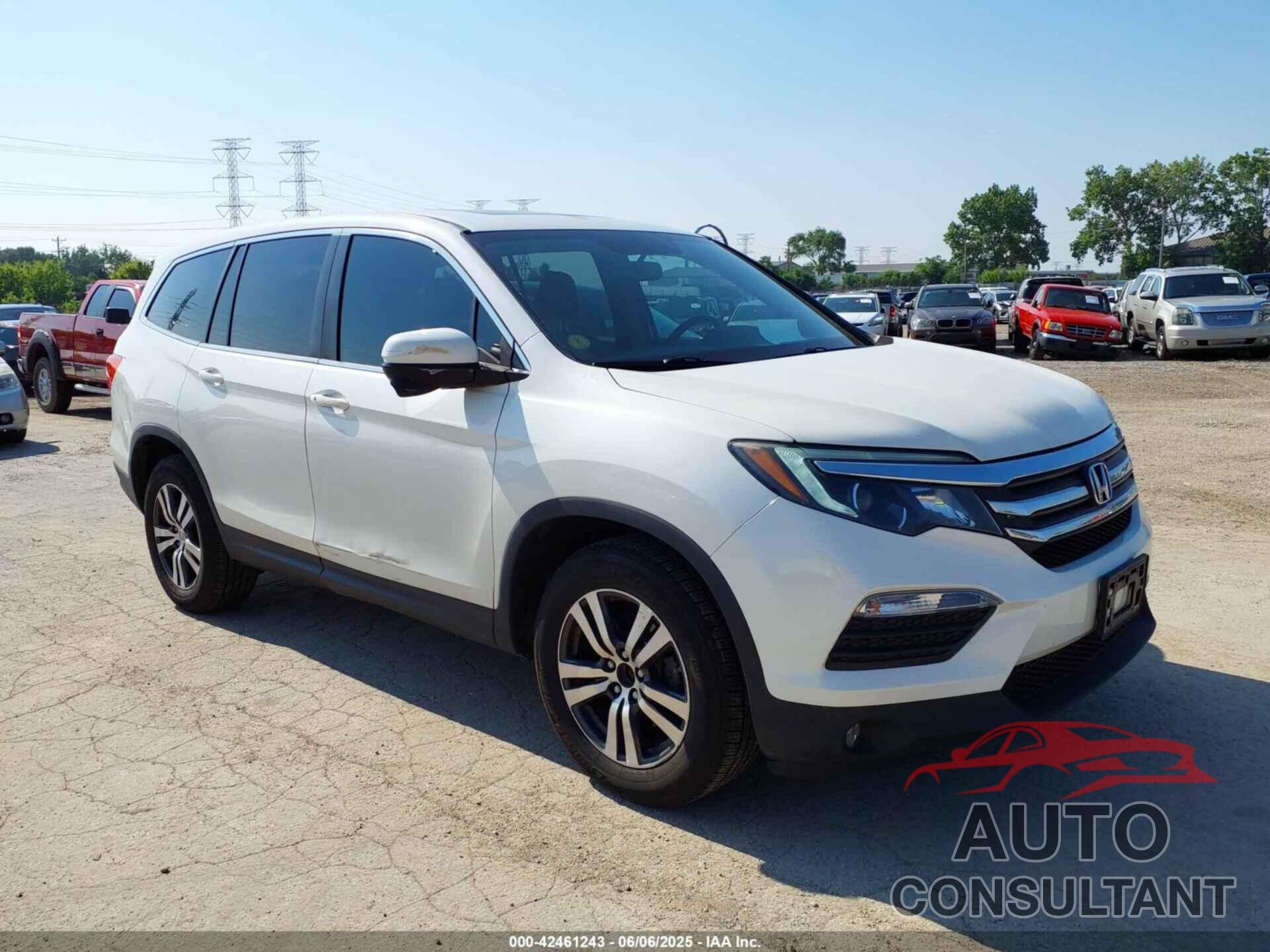 HONDA PILOT 2016 - 5FNYF6H59GB025799