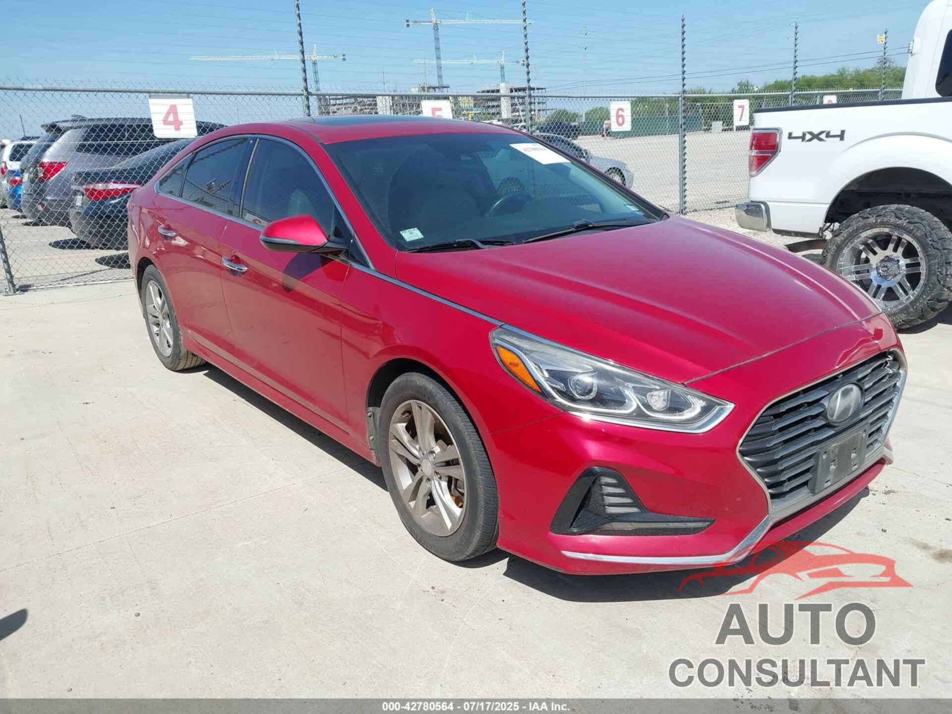 HYUNDAI SONATA 2018 - 5NPE34AF8JH597698
