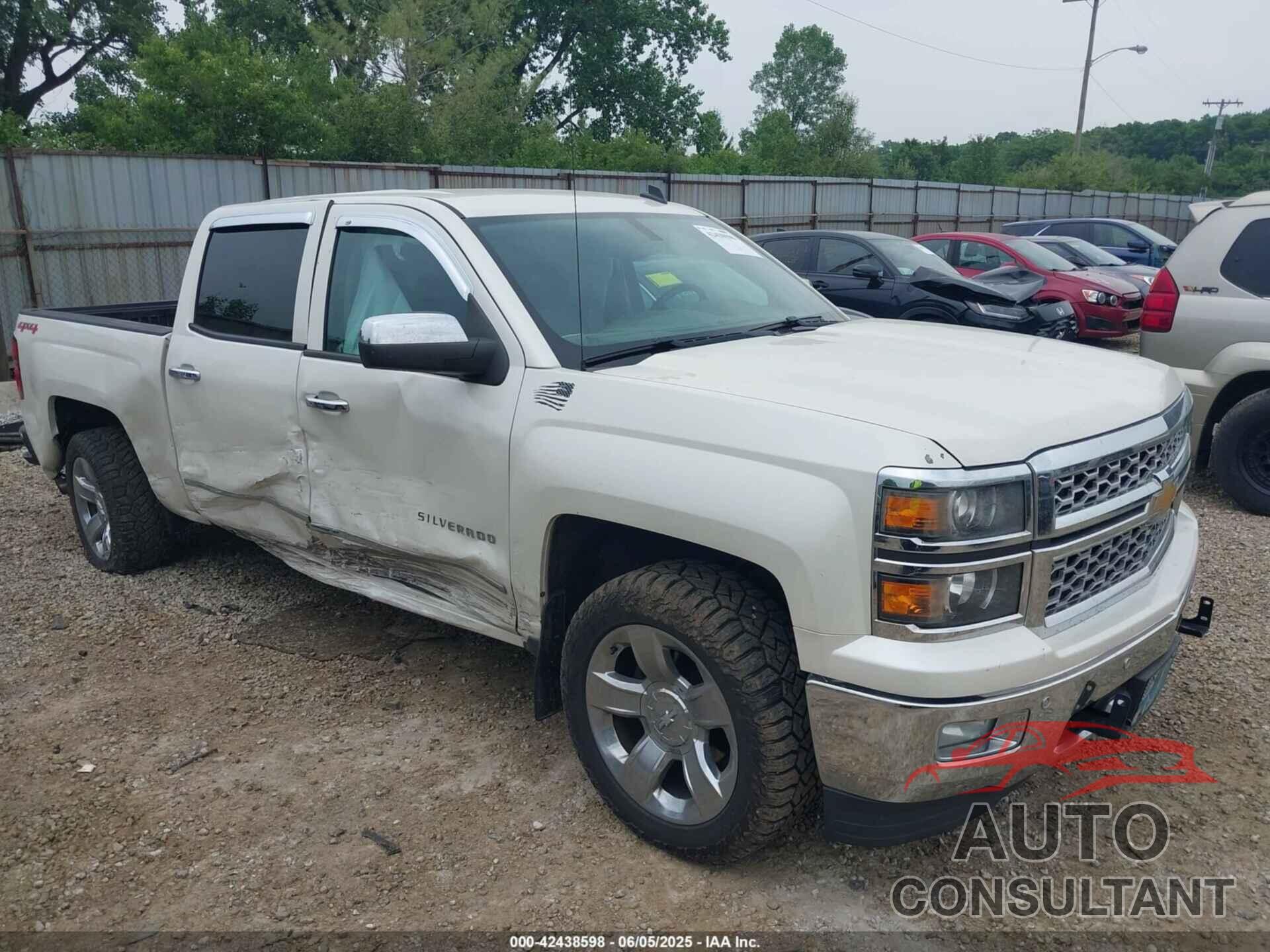CHEVROLET SILVERADO 1500 2014 - 3GCUKSEC4EG466690