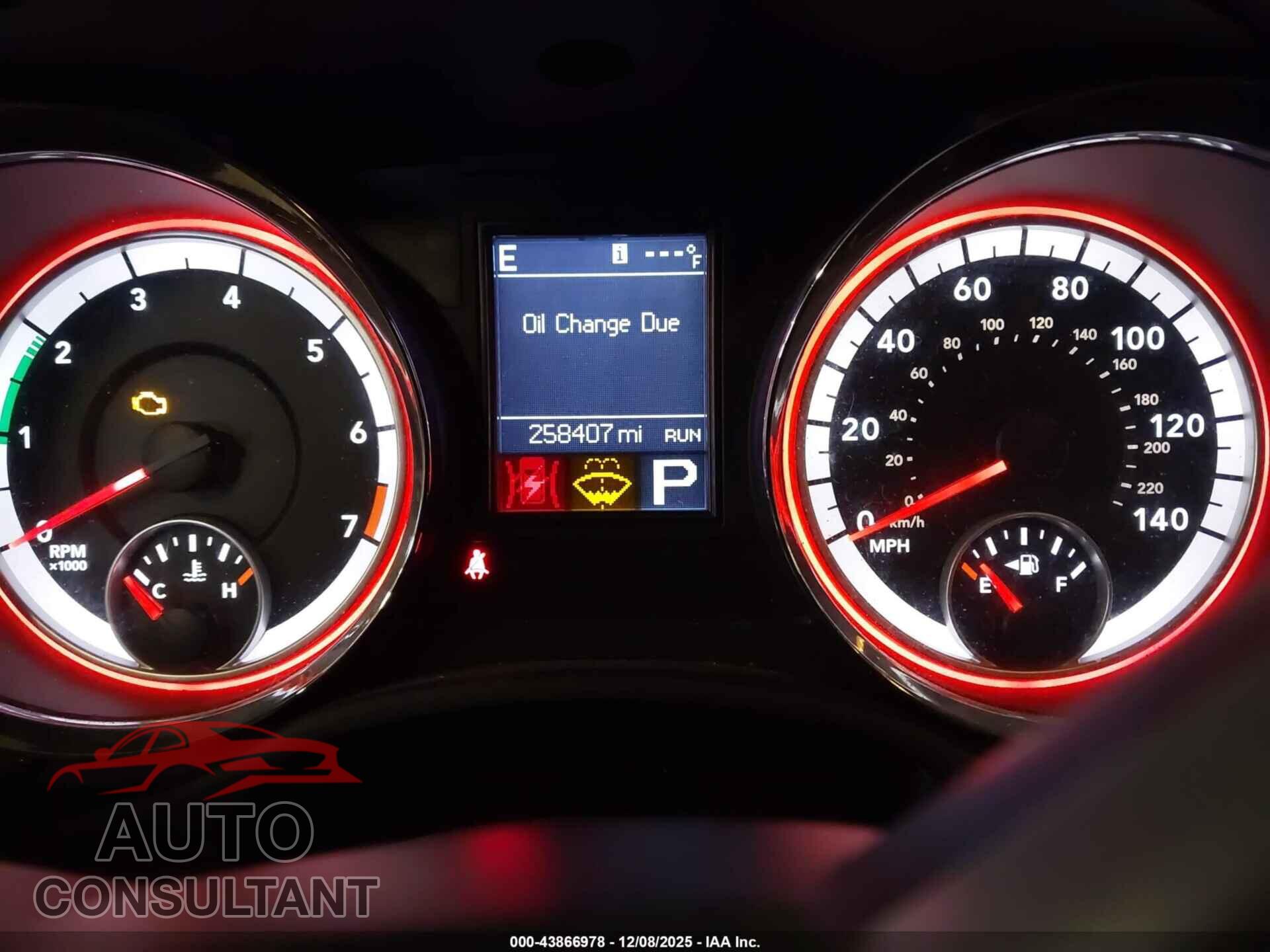 DODGE DURANGO 2013 - 1C4RDJDG8DC509492