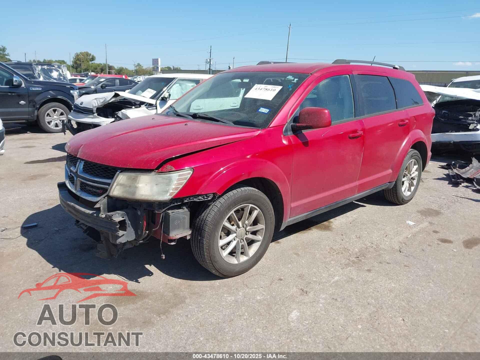 DODGE JOURNEY 2014 - 3C4PDCBG0ET229738