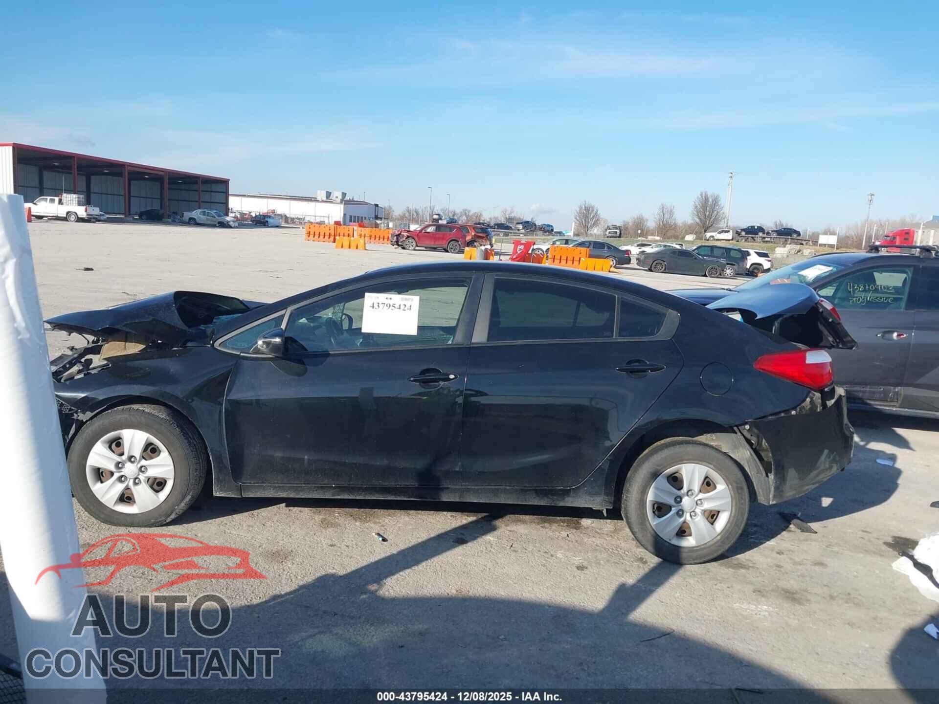 KIA FORTE 2015 - KNAFX4A63F5340509