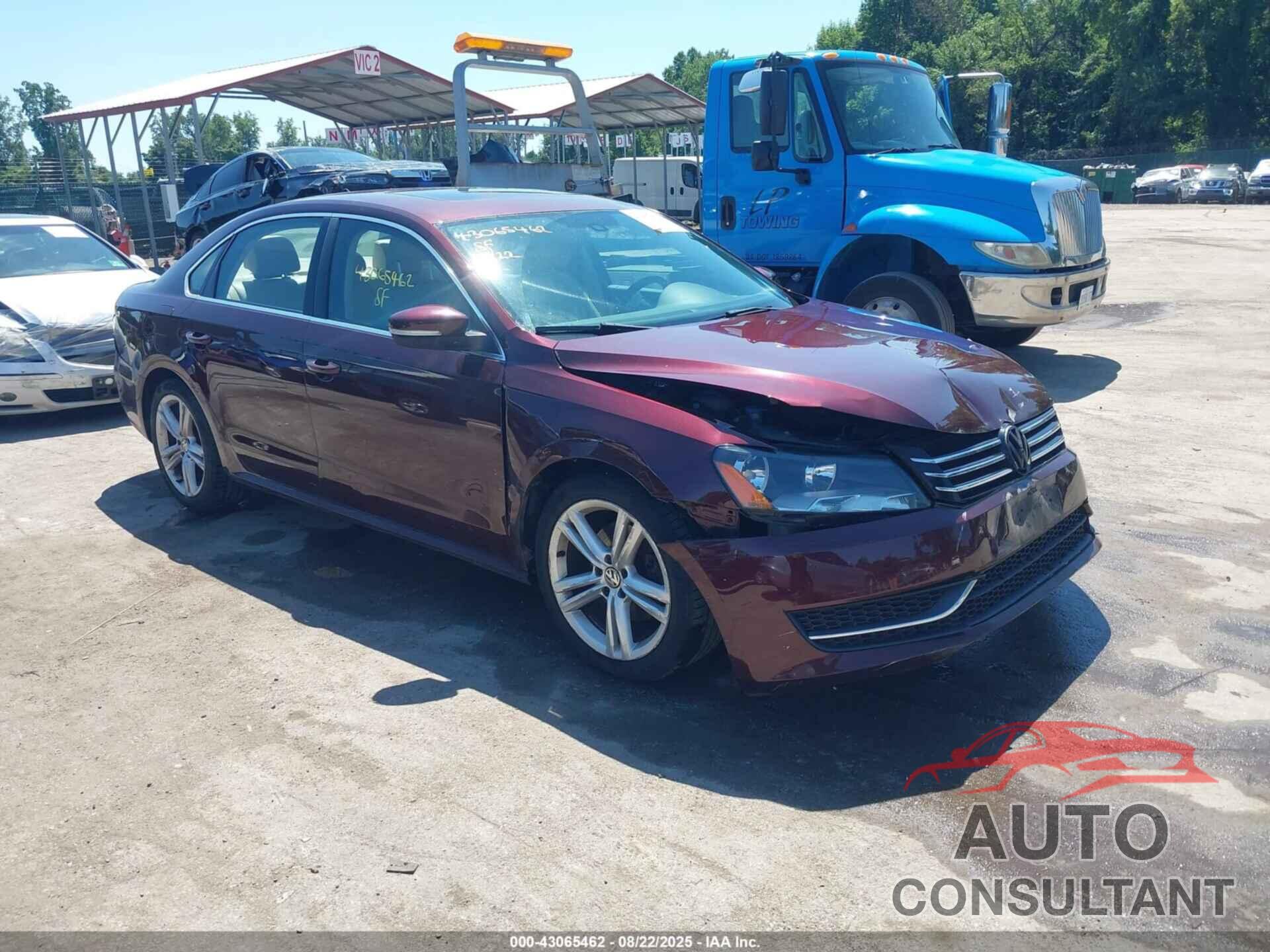 VOLKSWAGEN PASSAT 2014 - 1VWBP7A33EC003161