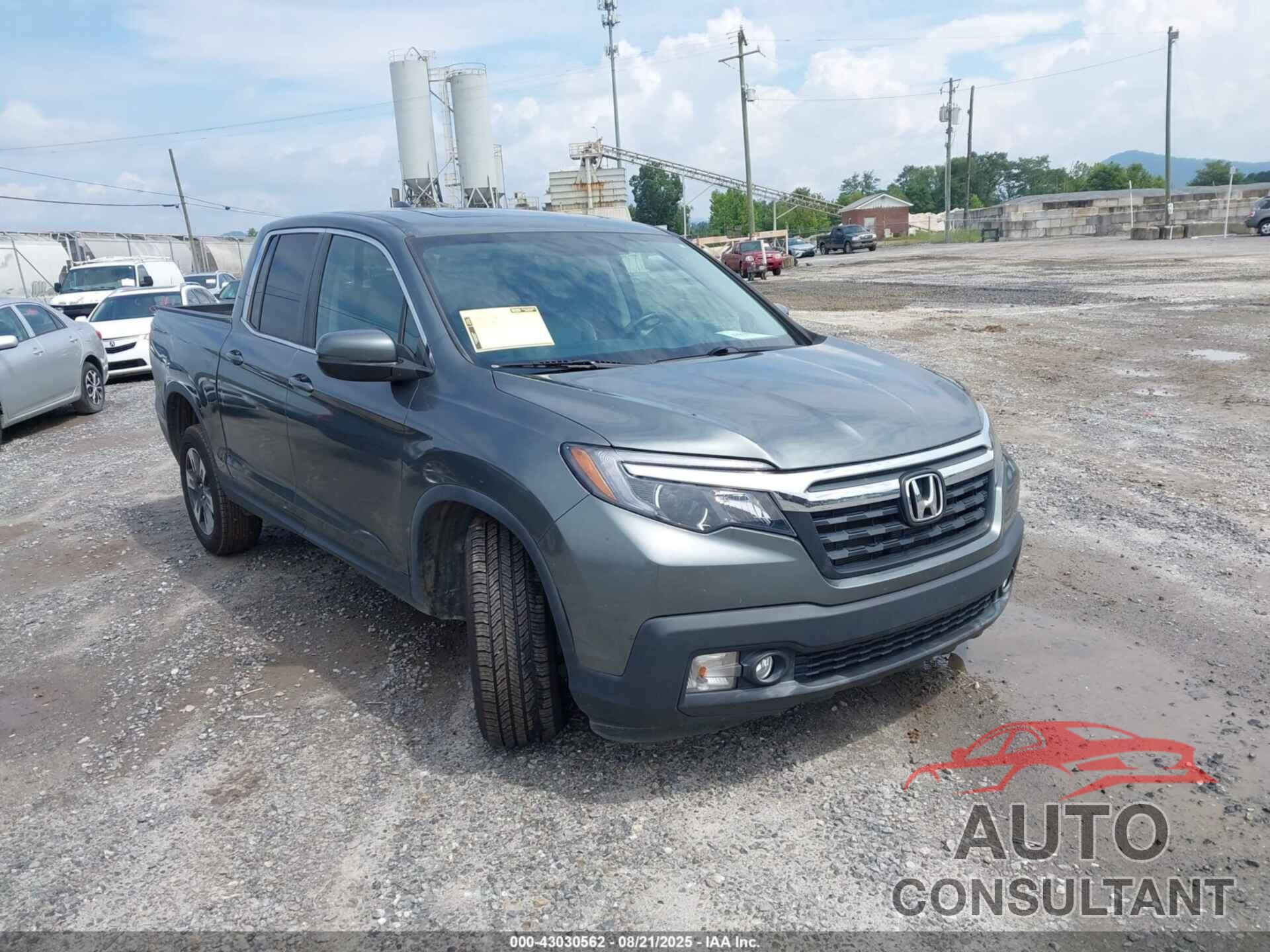 HONDA RIDGELINE 2019 - 5FPYK3F53KB041641