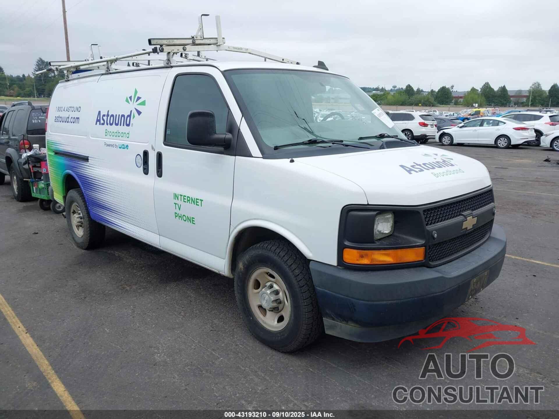 CHEVROLET EXPRESS 2500 2017 - 1GCWGAFF0H1134097