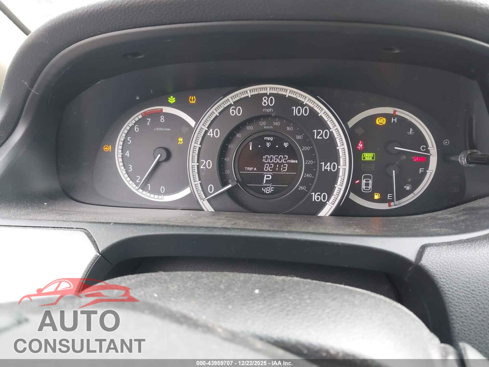 HONDA ACCORD 2013 - 1HGCR2F32DA166375