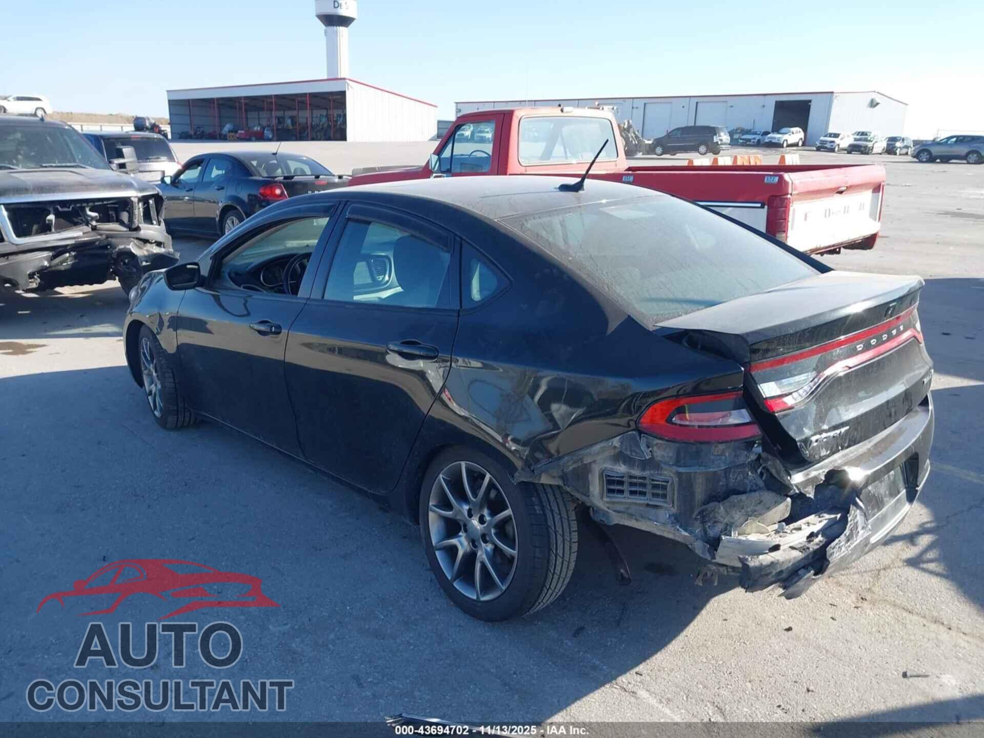 DODGE DART 2013 - 1C3CDFBA7DD342834