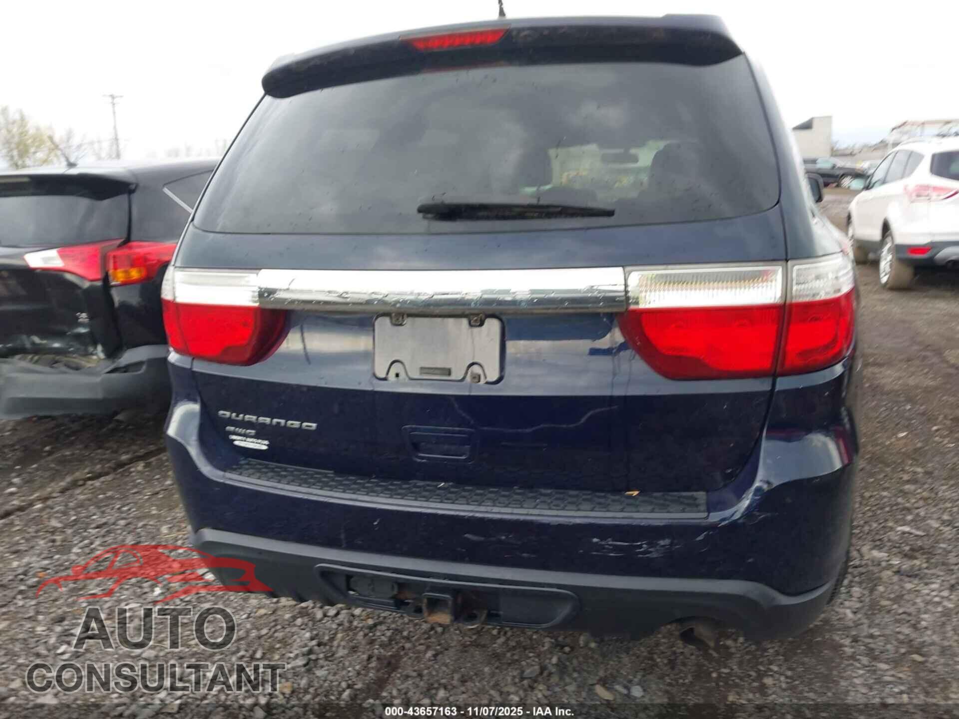 DODGE DURANGO 2013 - 1C4RDJAG2DC512456