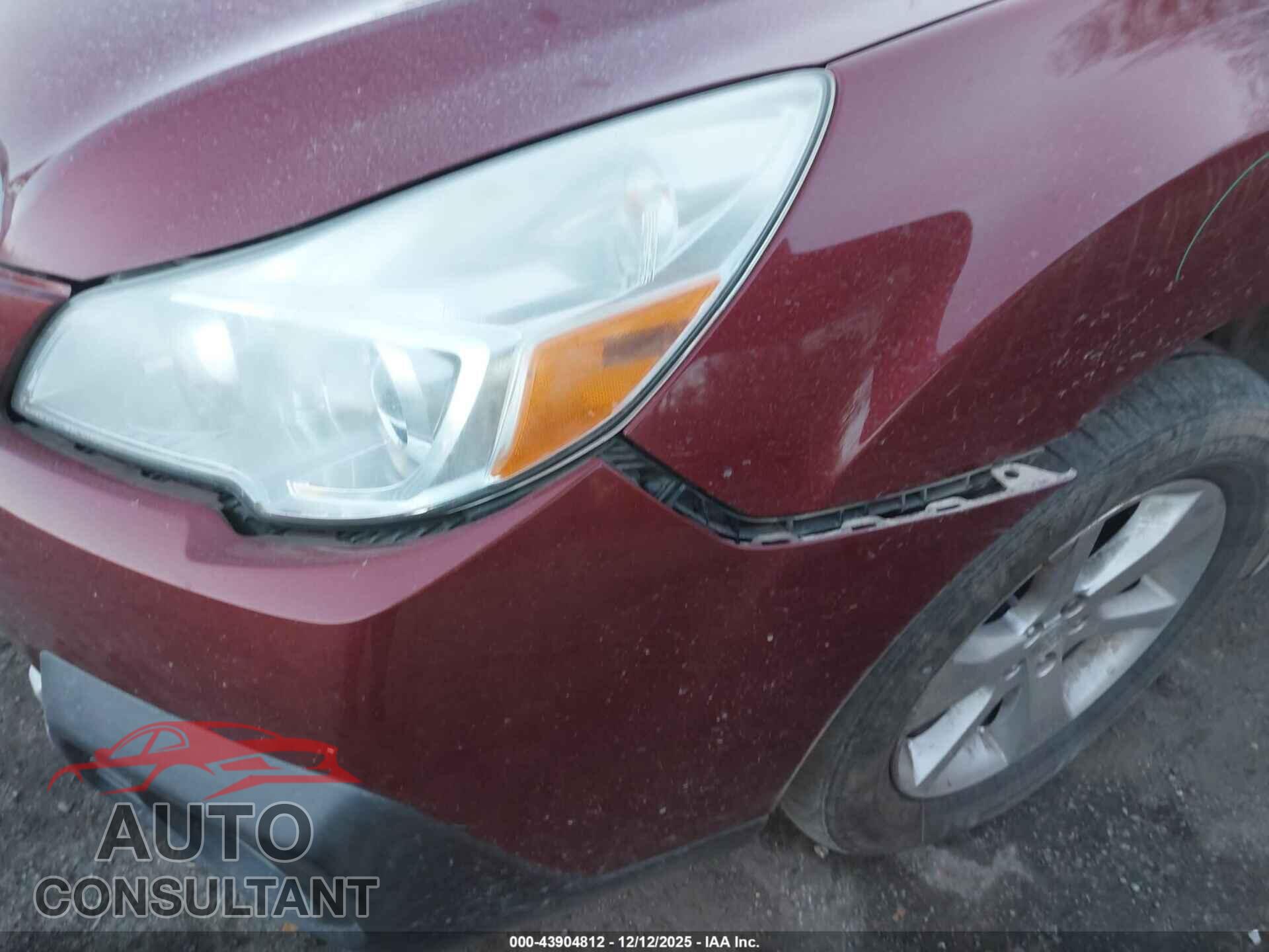 SUBARU OUTBACK 2014 - 4S4BRBLC6E3316424